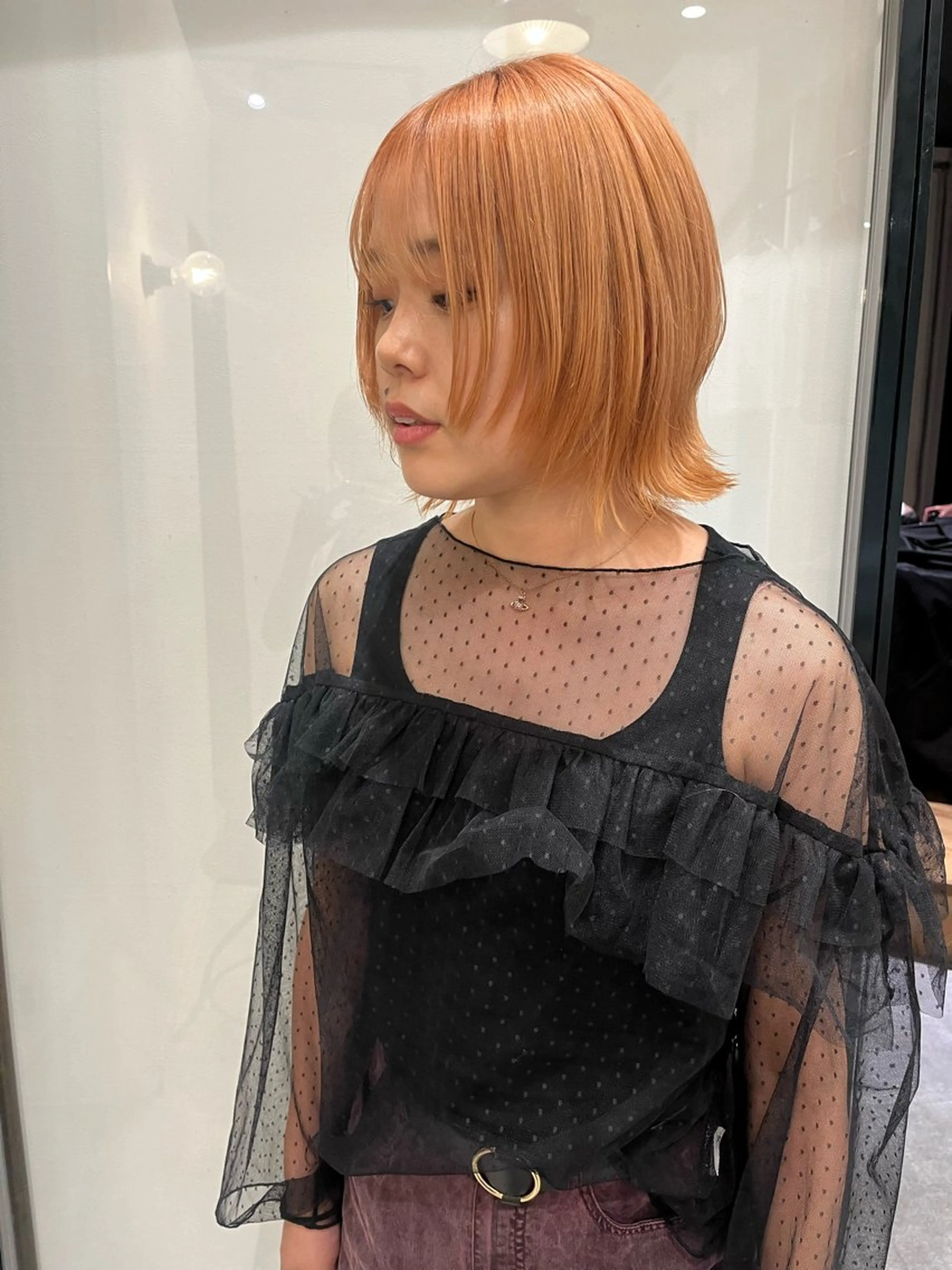 ショート レイヤーカット カット keshiki🦋 Nanaのヘアスタイル