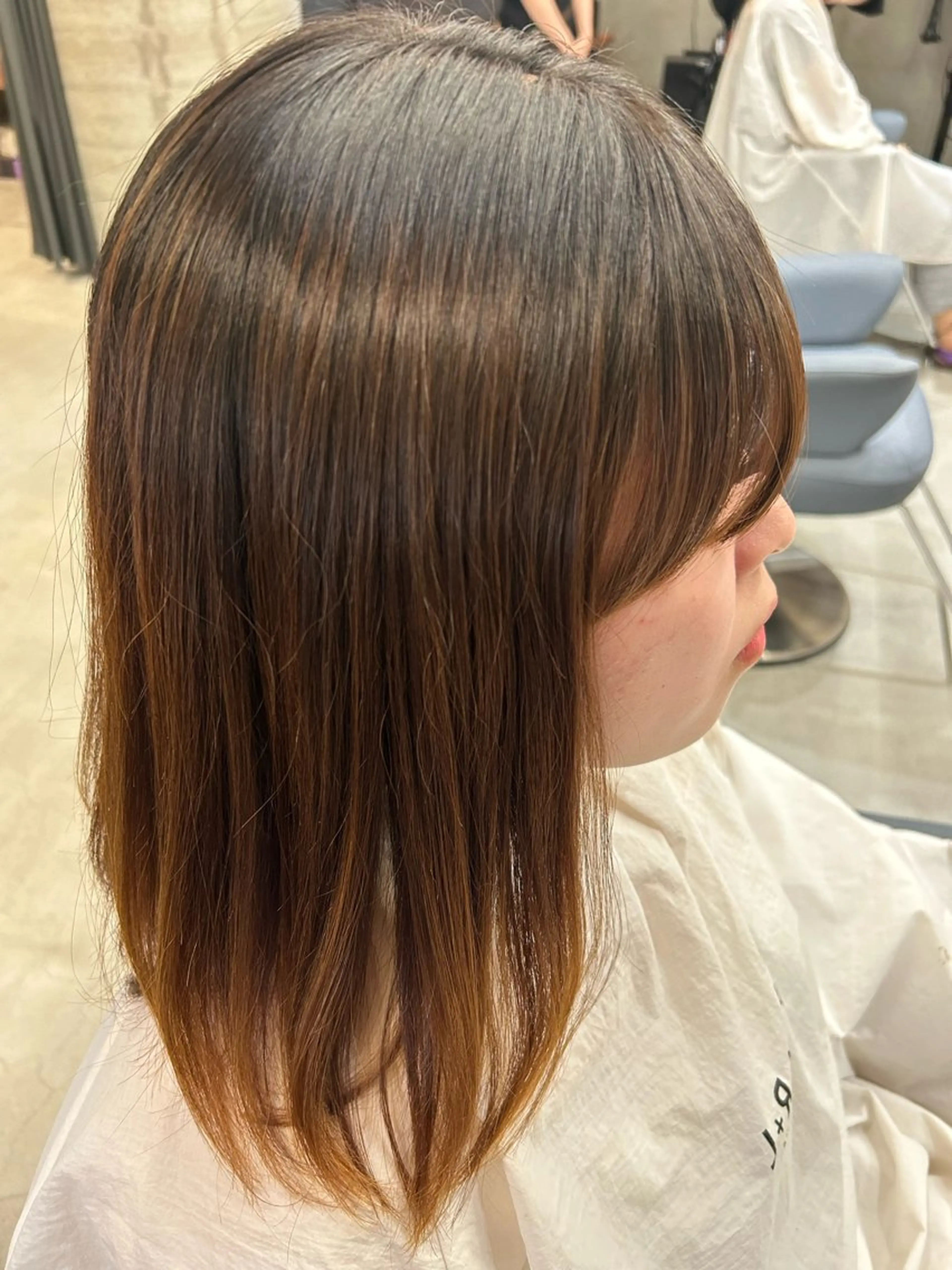 🌟デザインカラー 久保悠那のヘアスタイル