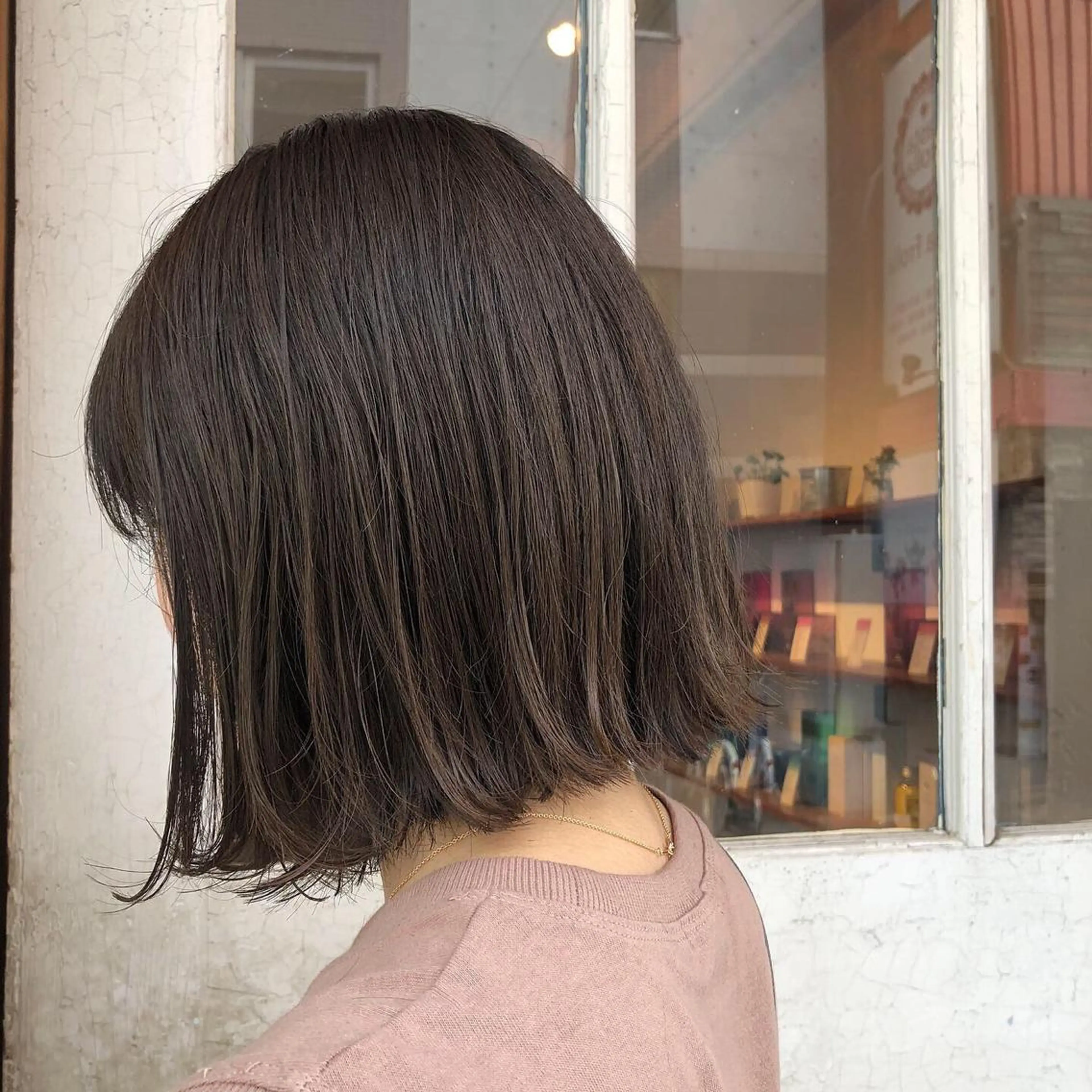 ミディアム カラー emme エミィ/立川のヘアスタイル