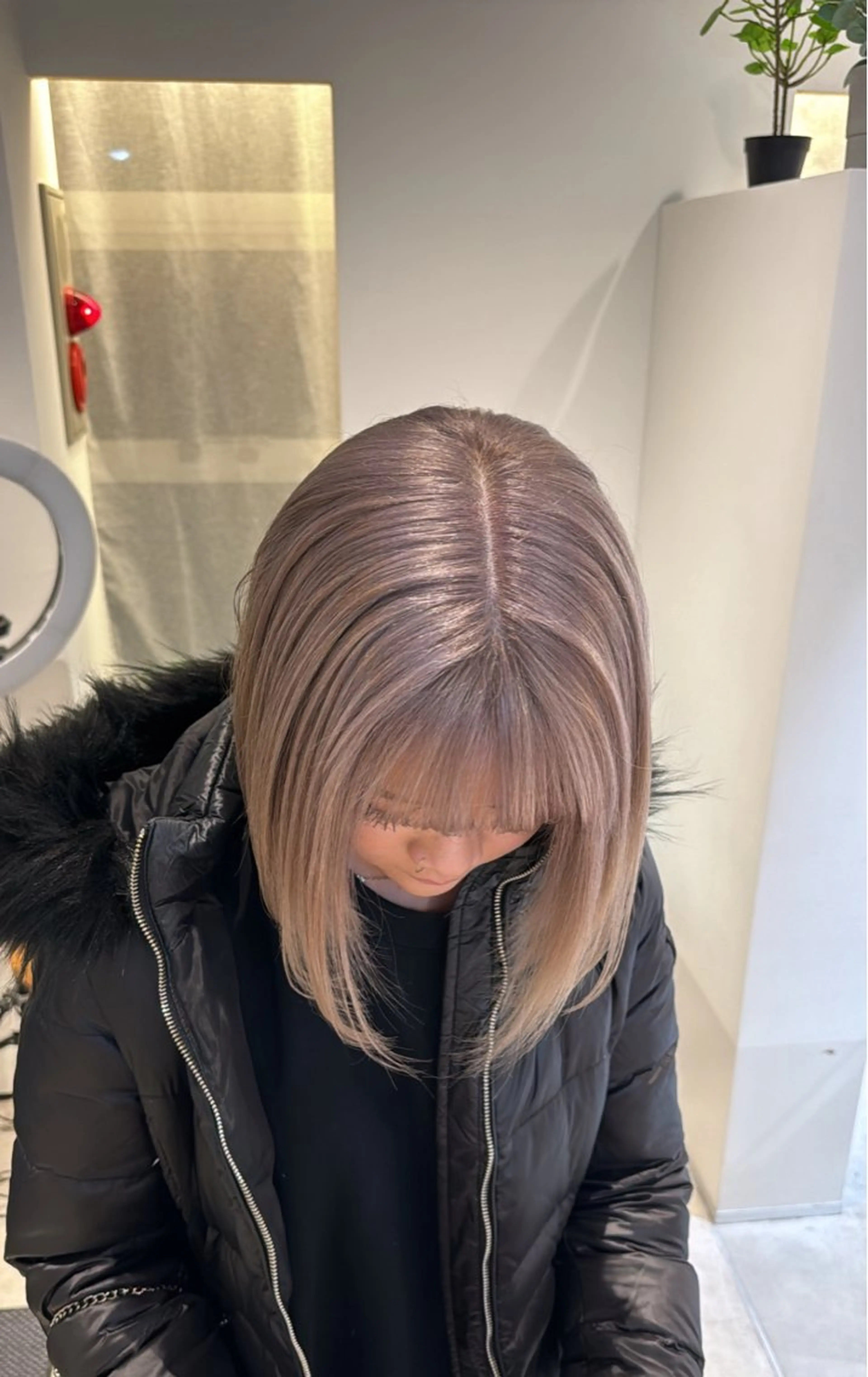 ミディアム カラー 艶髪/ハイトーン💎 レイヤー/Reijiのヘアスタイル