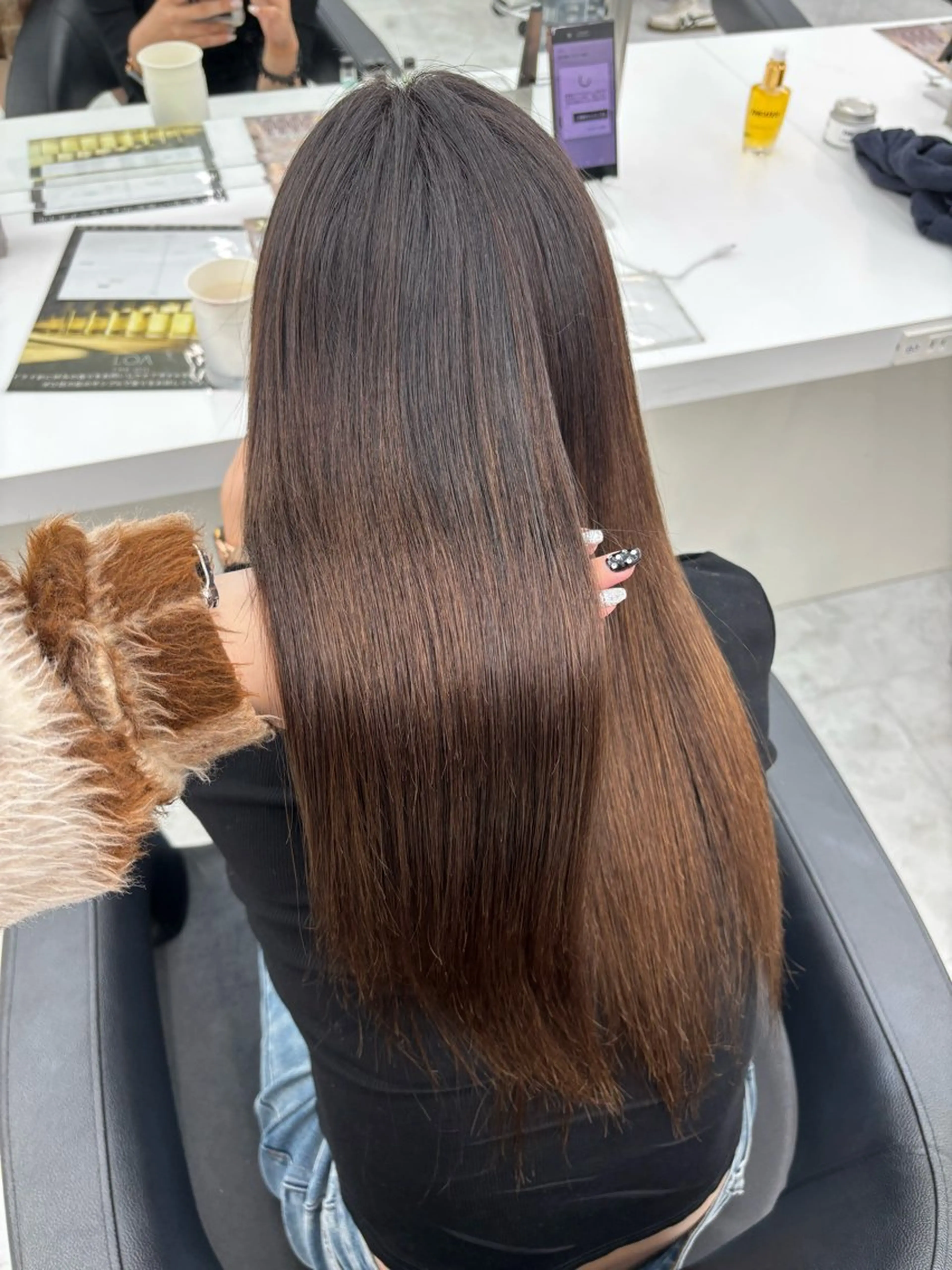 ロング トリートメント トレンドカラー🎀 miku🪞🩰のヘアスタイル