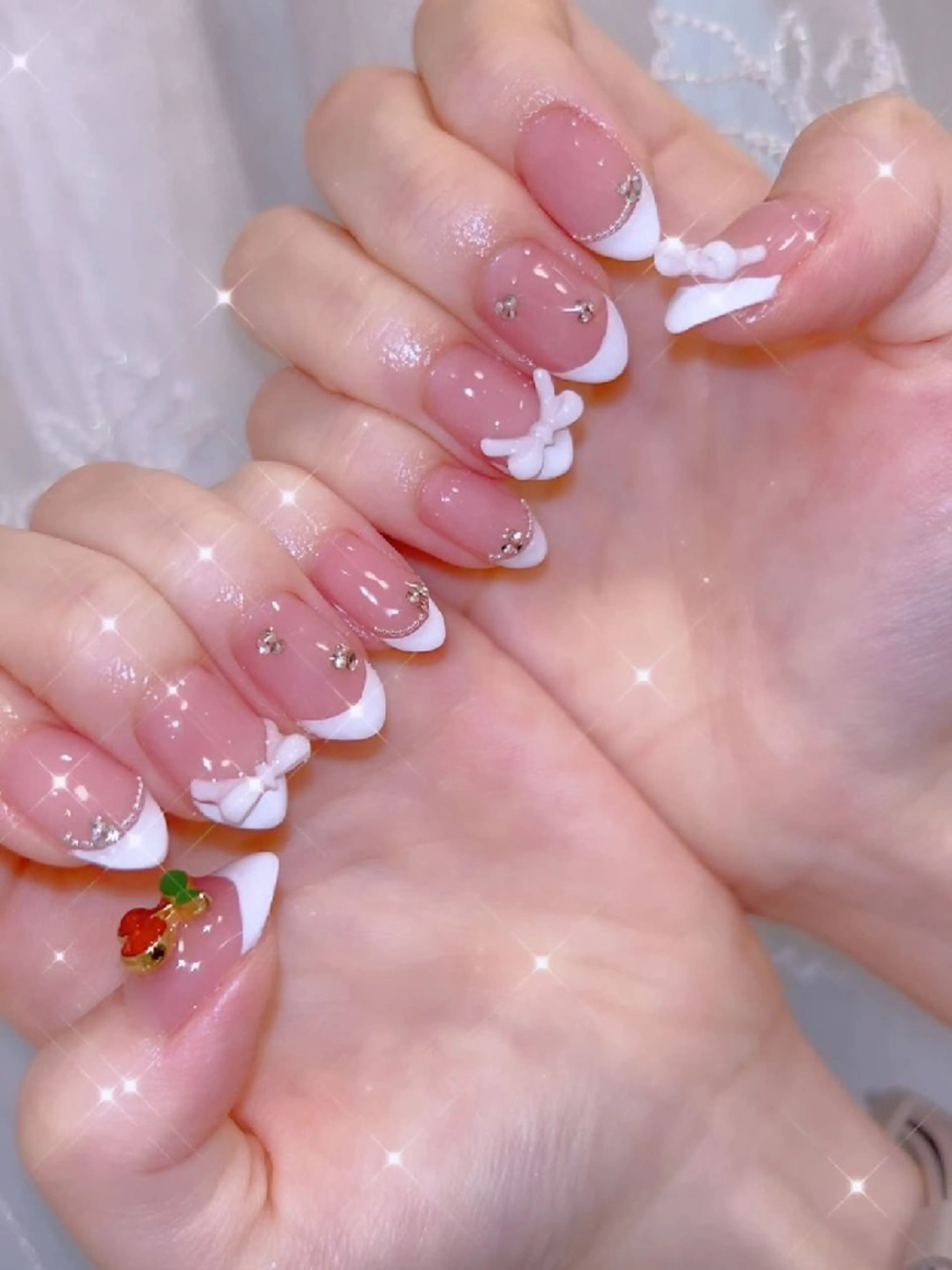 ネイル 長さ出し ジェルネイル 韓国ネイル マグネットネイル ニュアンスネイル ハンドネイル I LOVE ME NAIL.。.:*♡のネイルデザイン