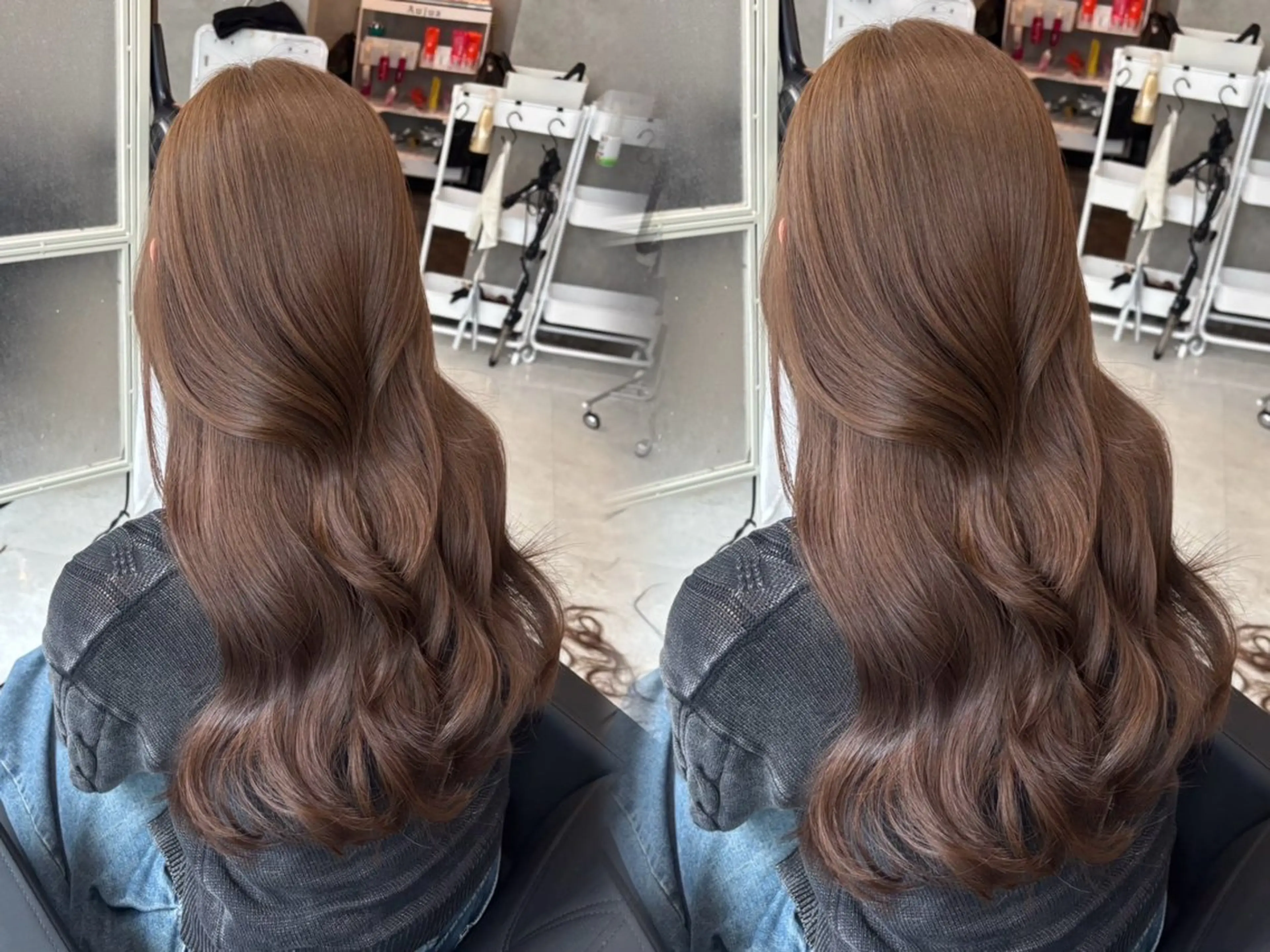 （minimo限定）人気No.1★カット＋透明感カラー＋前処理の写真