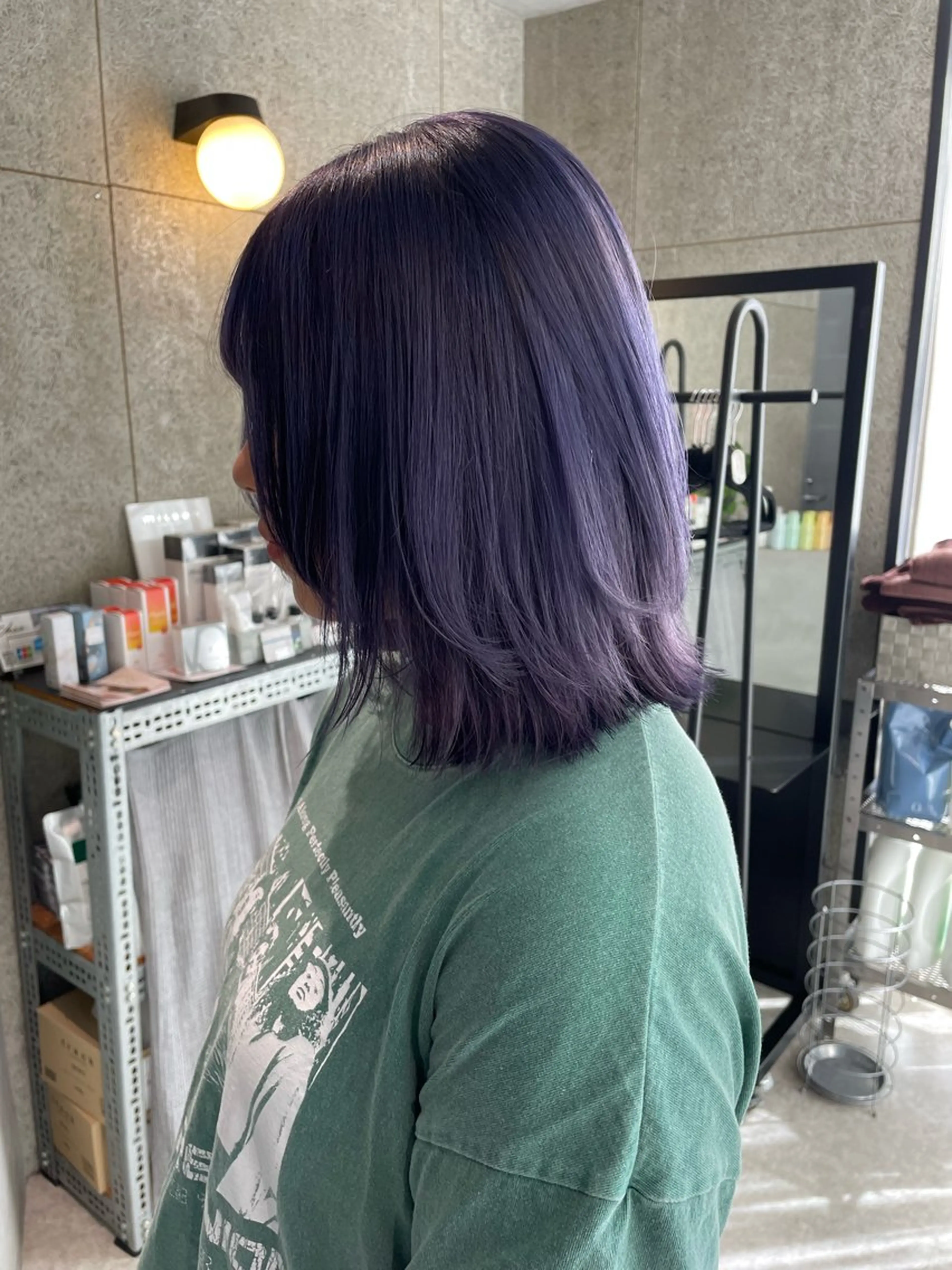 セミロング ボブ/ショートボブ/ 岡山駅/別曽遥也のヘアスタイル