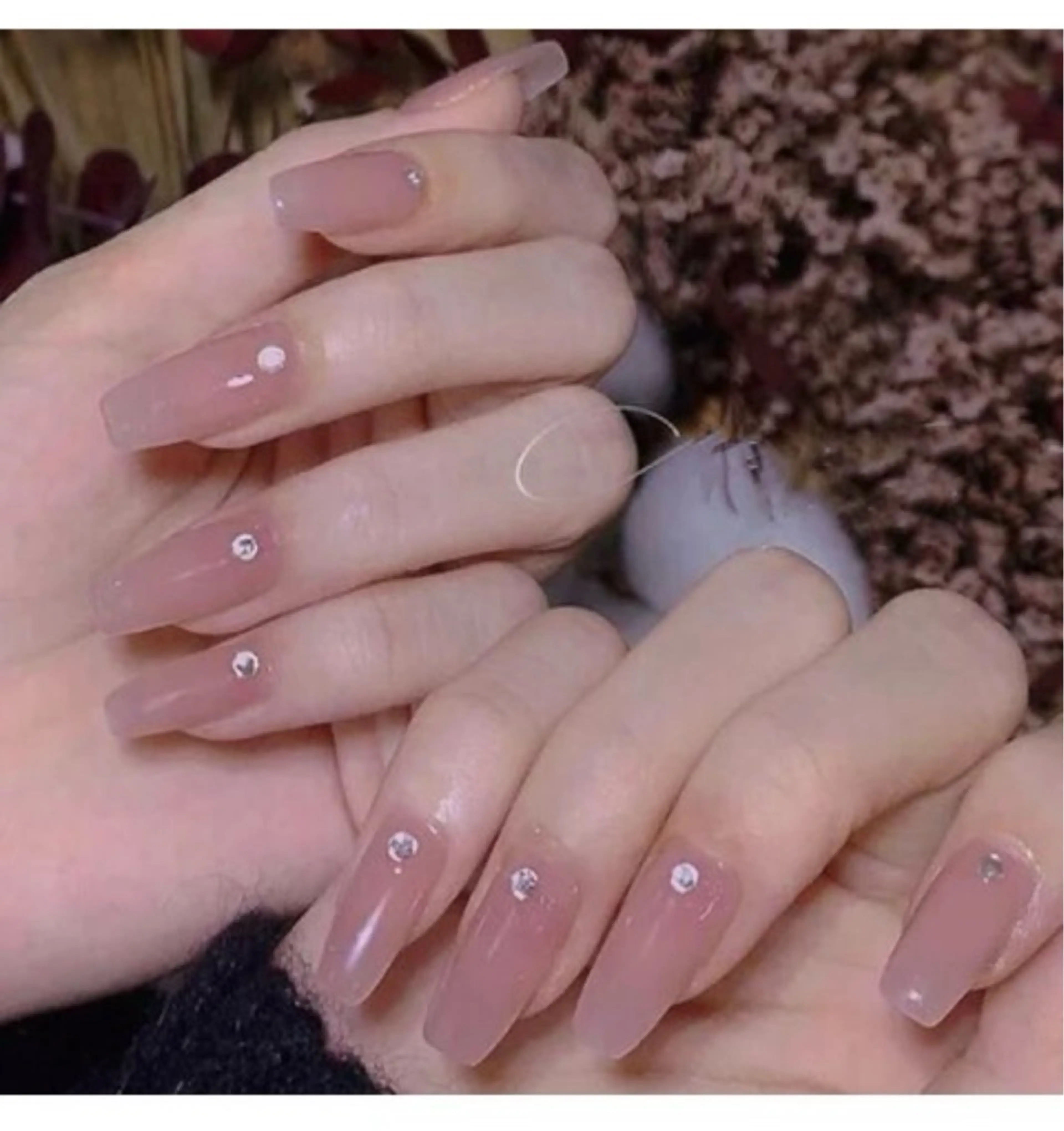 ワンカラー＋ストーン10個までの写真