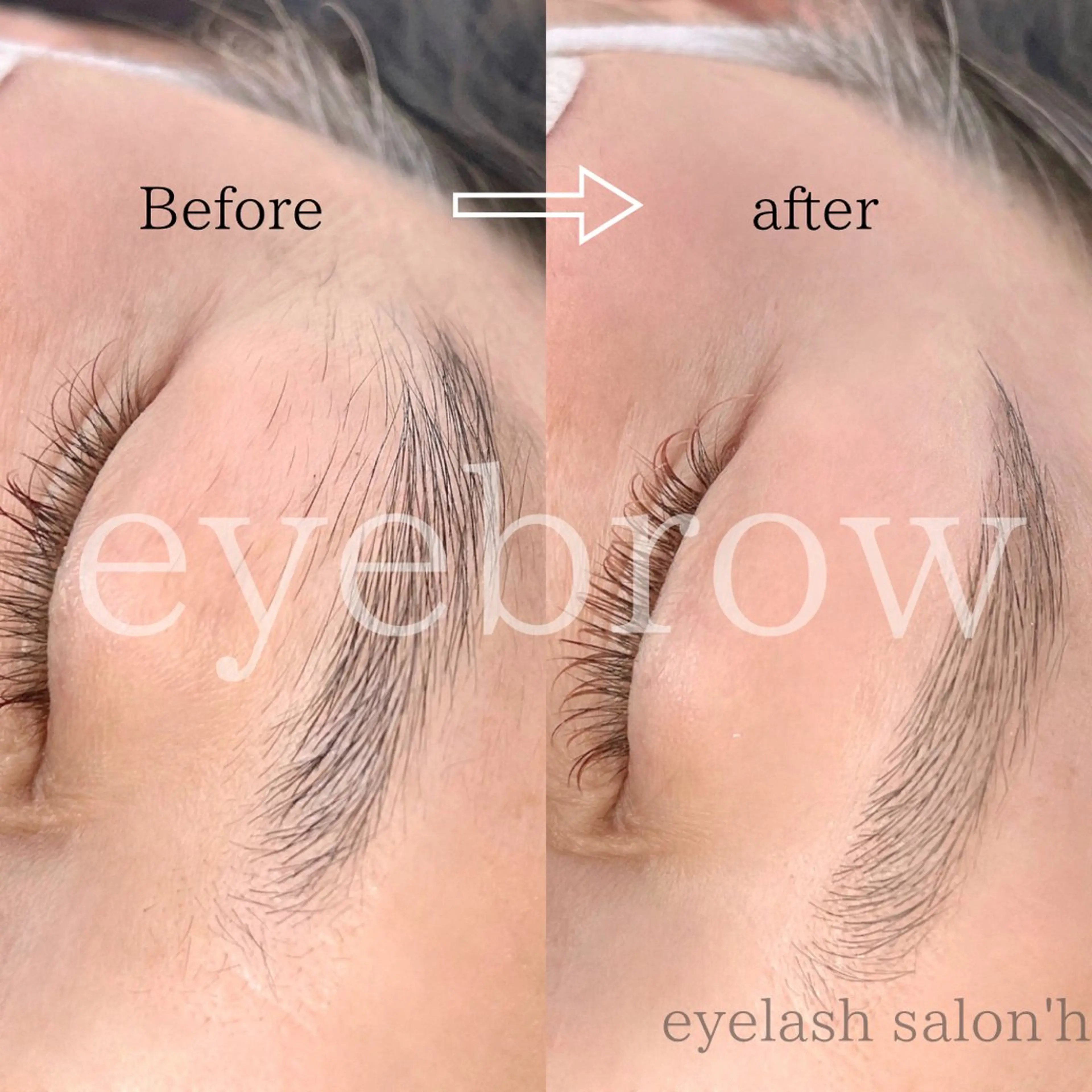 アイブロウ eyelash salon'h所属・松本 光の眉毛・アイブロウイメージ