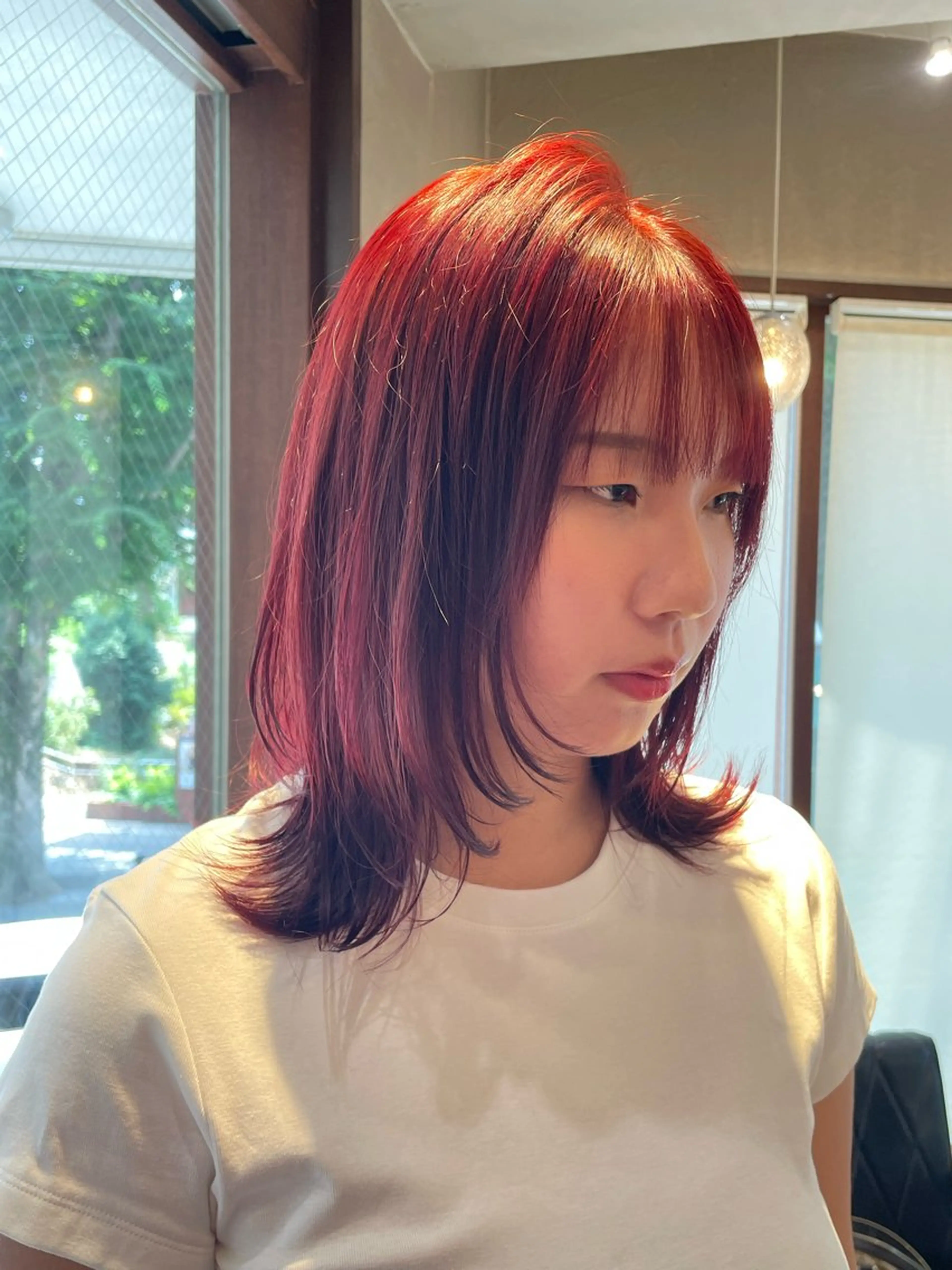 ミディアム ショート✂︎ ゆるパーマKANOのヘアスタイル