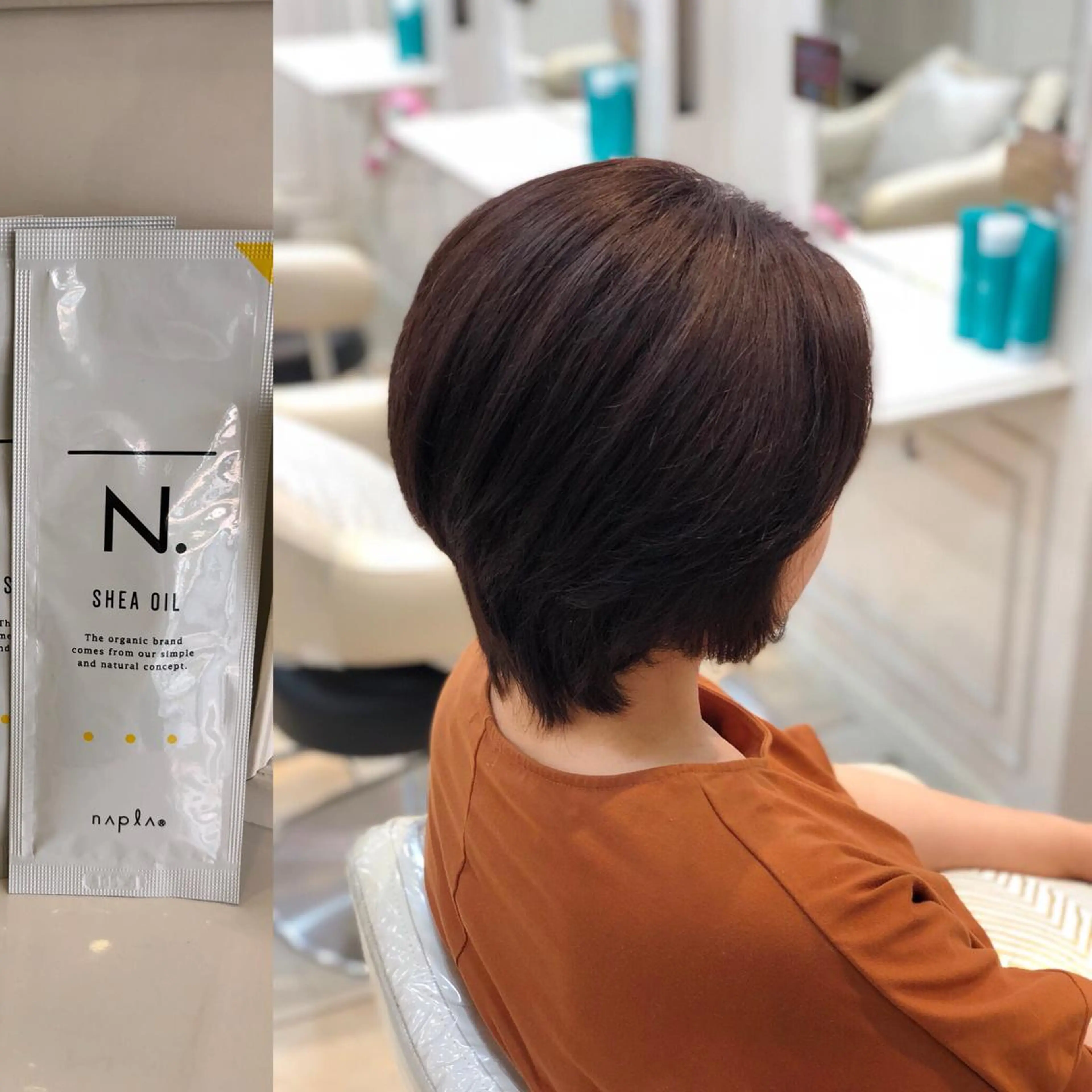ショート カラー ダメージレス 桧山店長のヘアスタイル