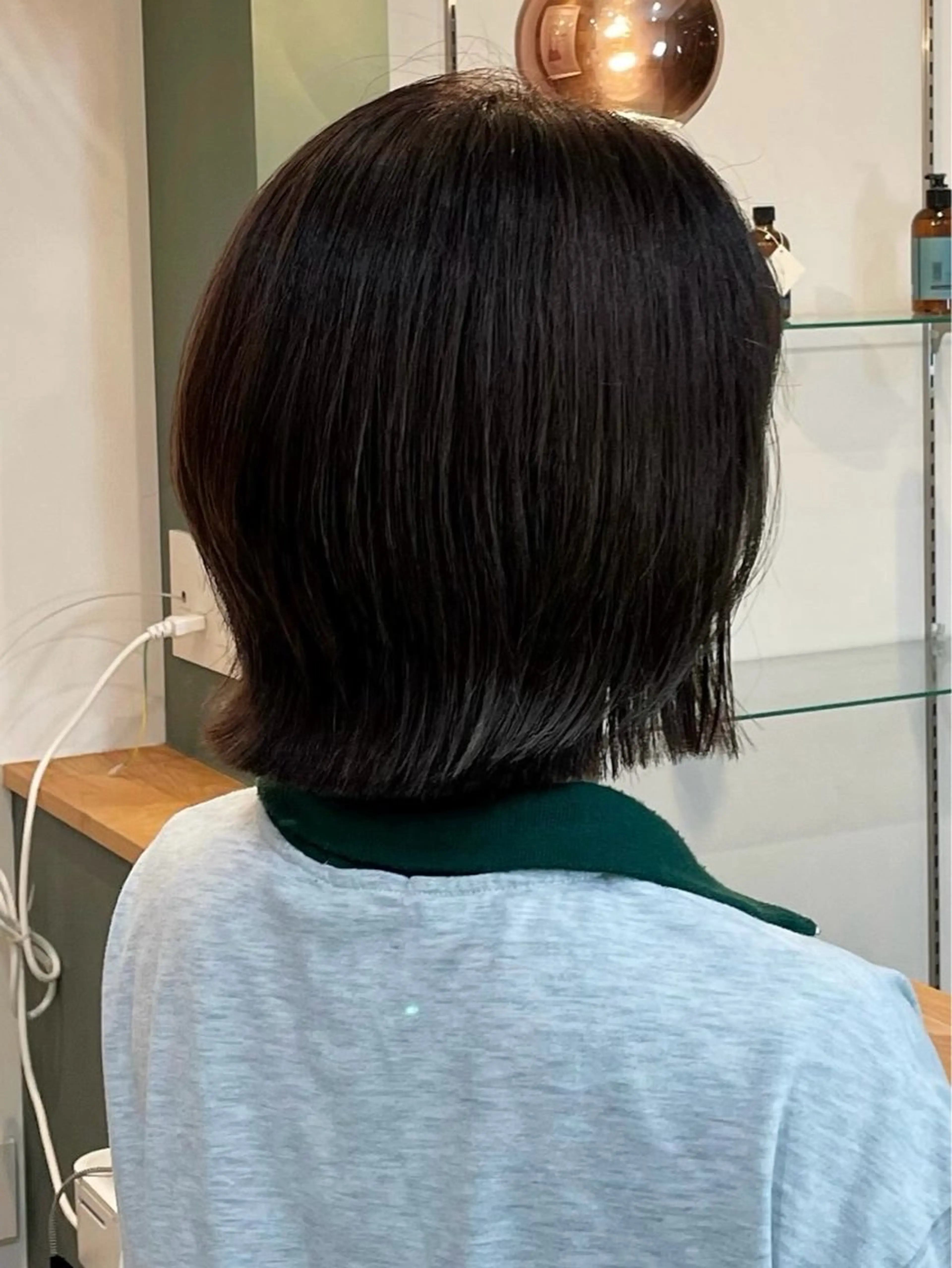 ミディアム ボブレイヤー ボブ レイヤーカット Bella Salon所属・福井 悠のヘアスタイル