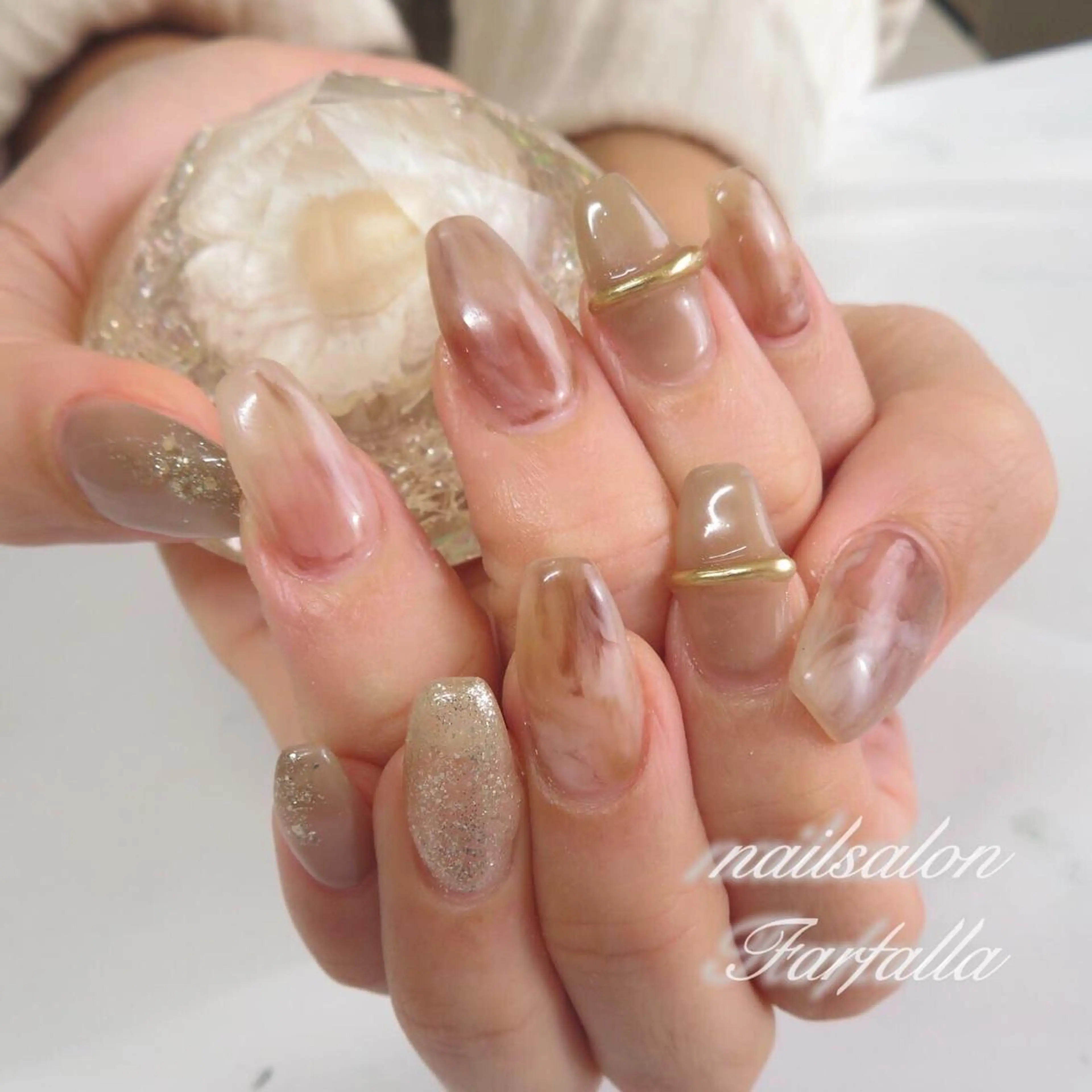 ネイル Farfalla Kieのネイルデザイン