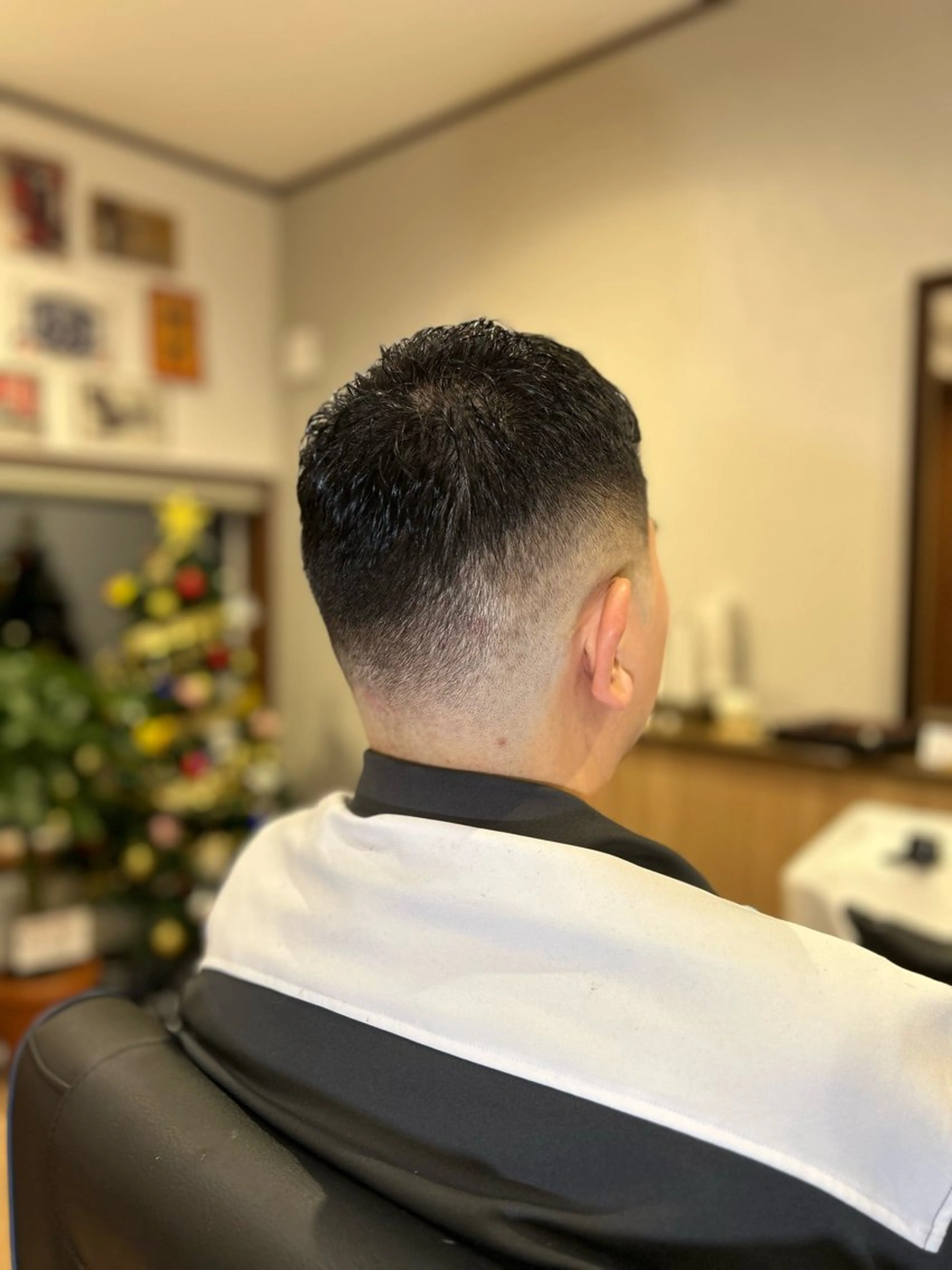 フェードカット＋シャンプー＋セット＋スタイル撮影の写真