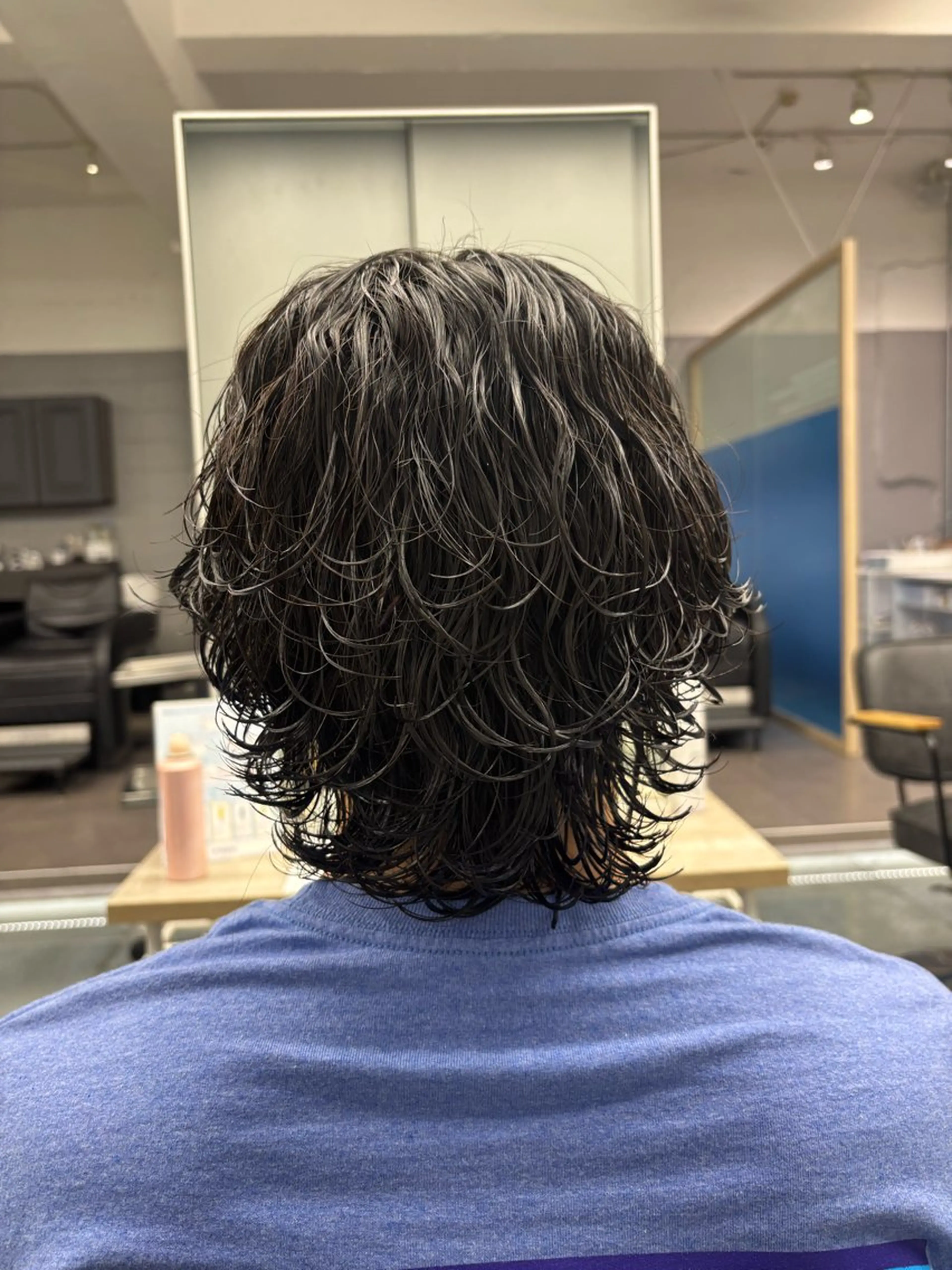 パーマ メンズ カット パーマ メンズパーマ/韓国 ヘア/Mino🤍のヘアスタイル