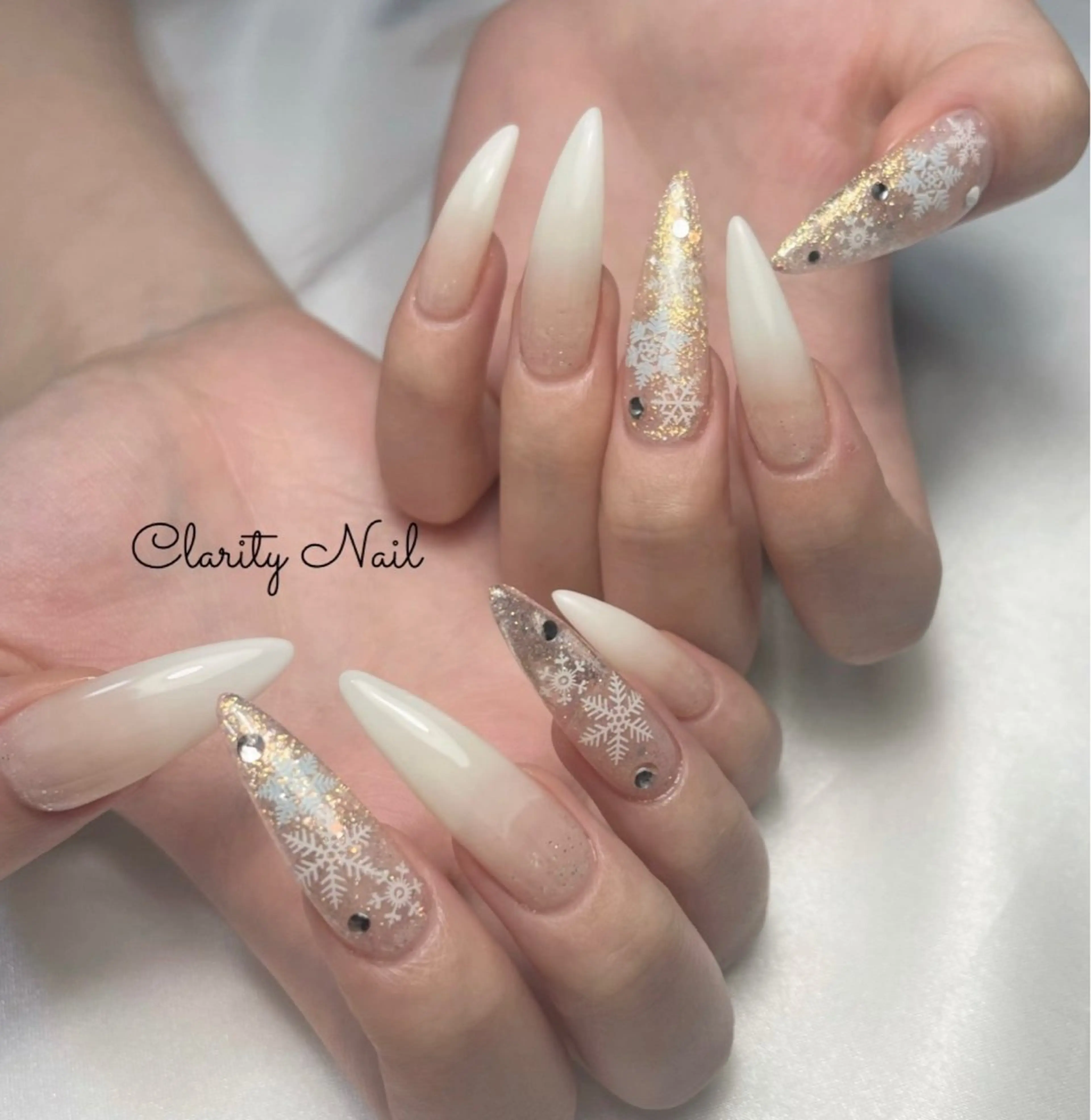 ネイル アートネイル 持ち込み ハンドネイル Clarity Nailのネイルデザイン