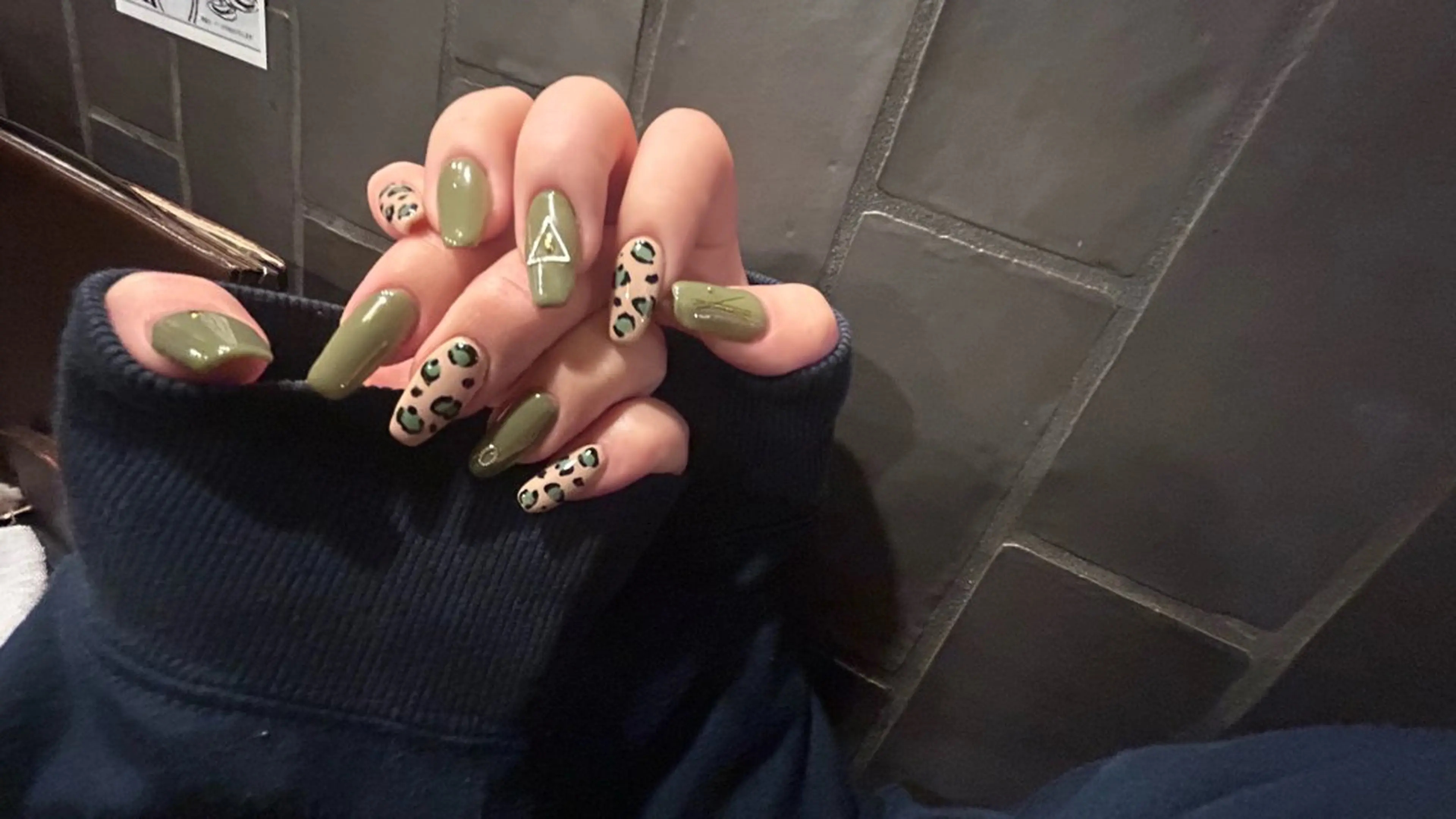 スカルプ☆デザイン練習モデル(B)6本までデザインの写真