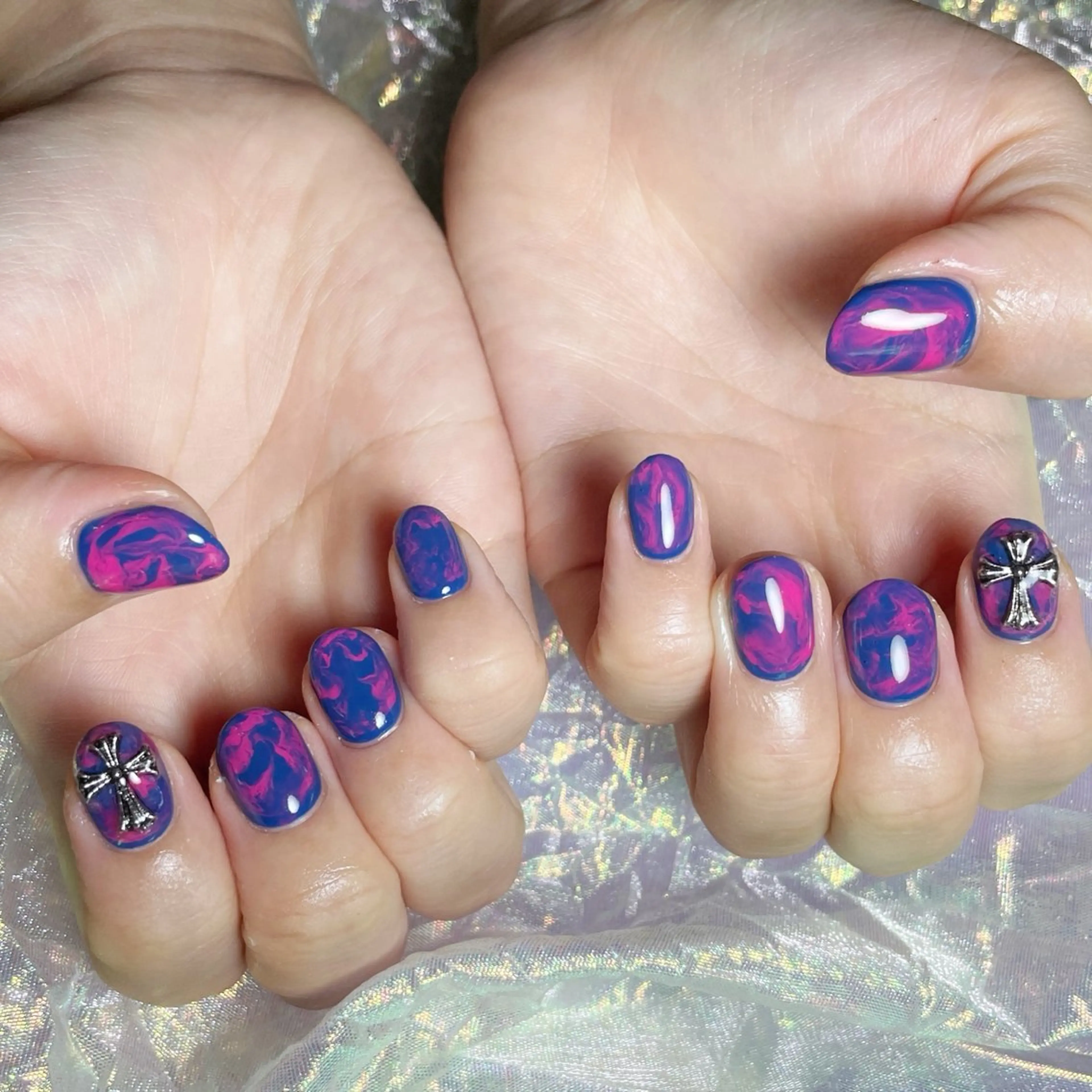 ショート ハンドネイル watanabe miyuuのネイルデザイン