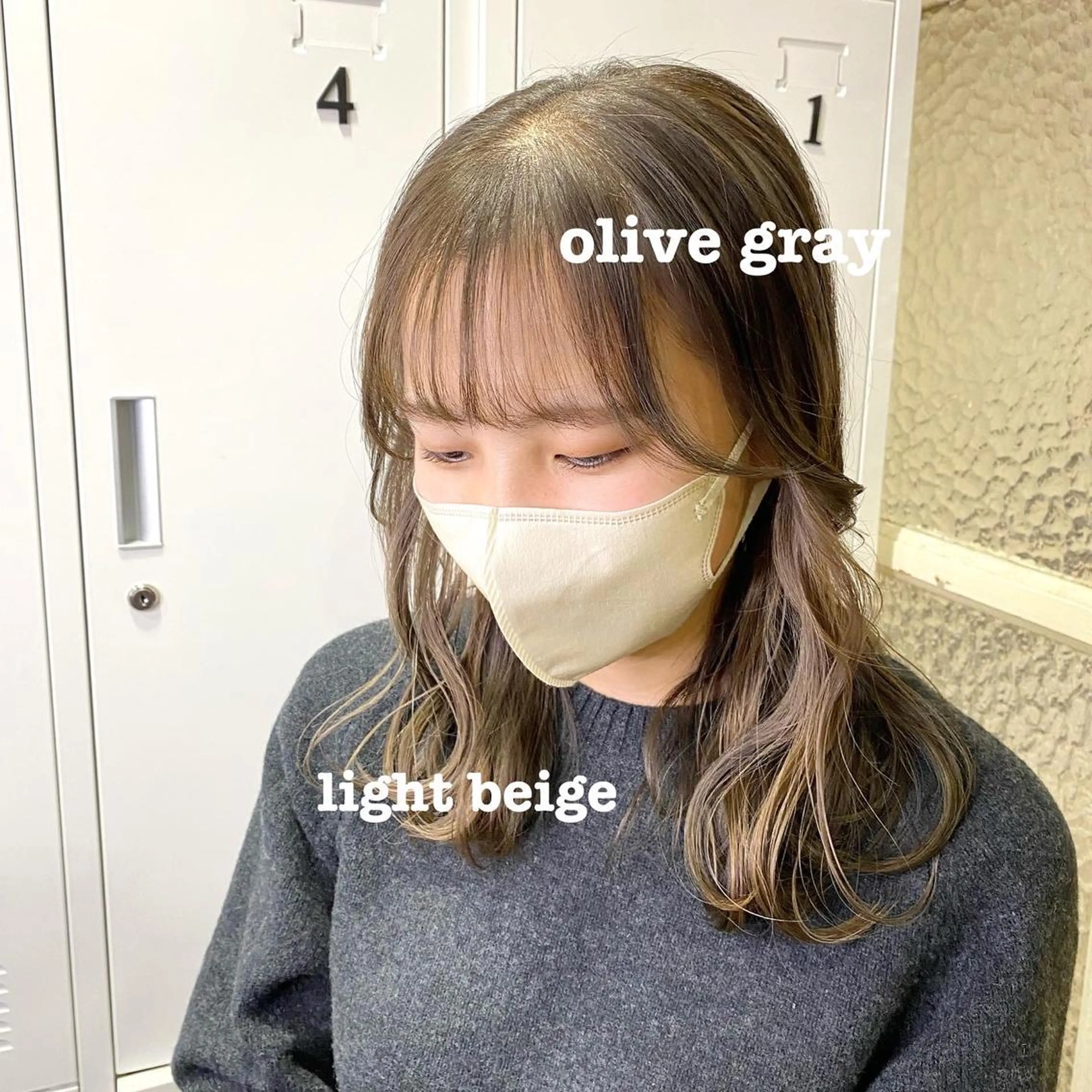 ミディアム ヘアカラー ハイトーンカラー 🍬Rinka🍬のヘアスタイル