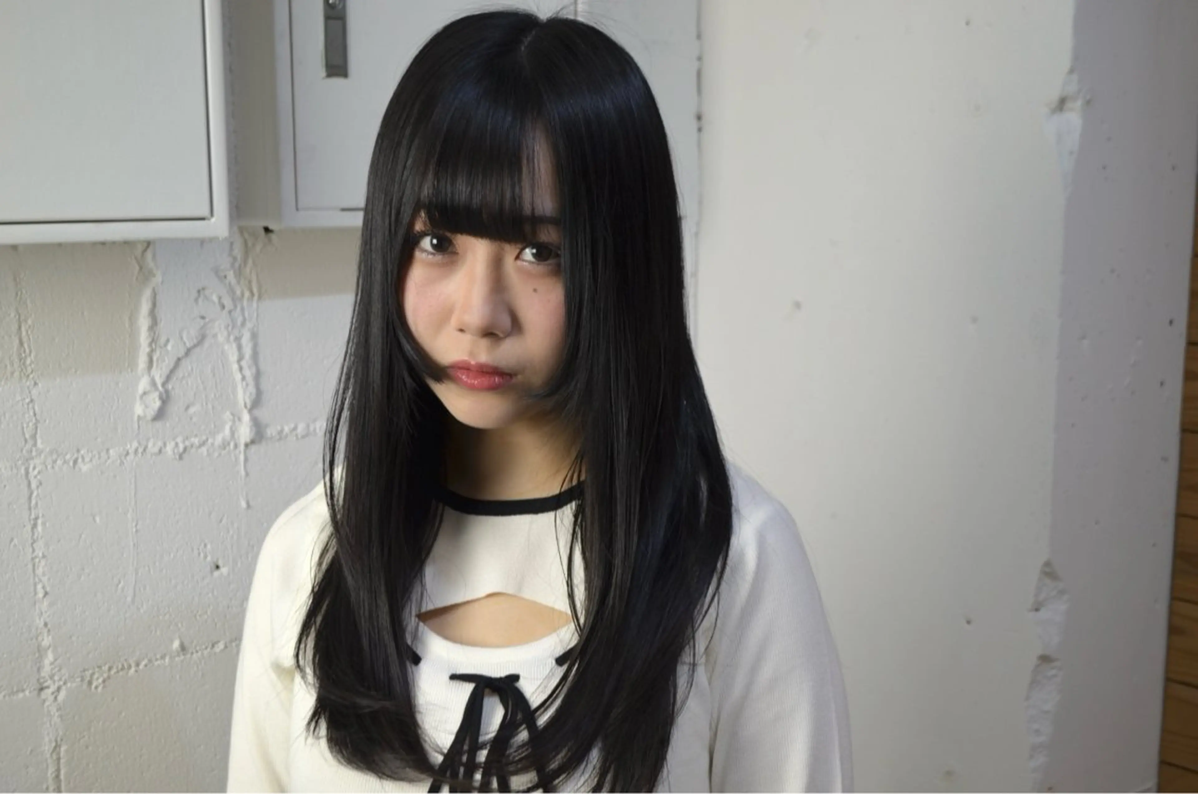 ロング カット 縮毛矯正 トリートメント kaminote所属・福西晃希 【艶髪・髪質改善】のヘアスタイル