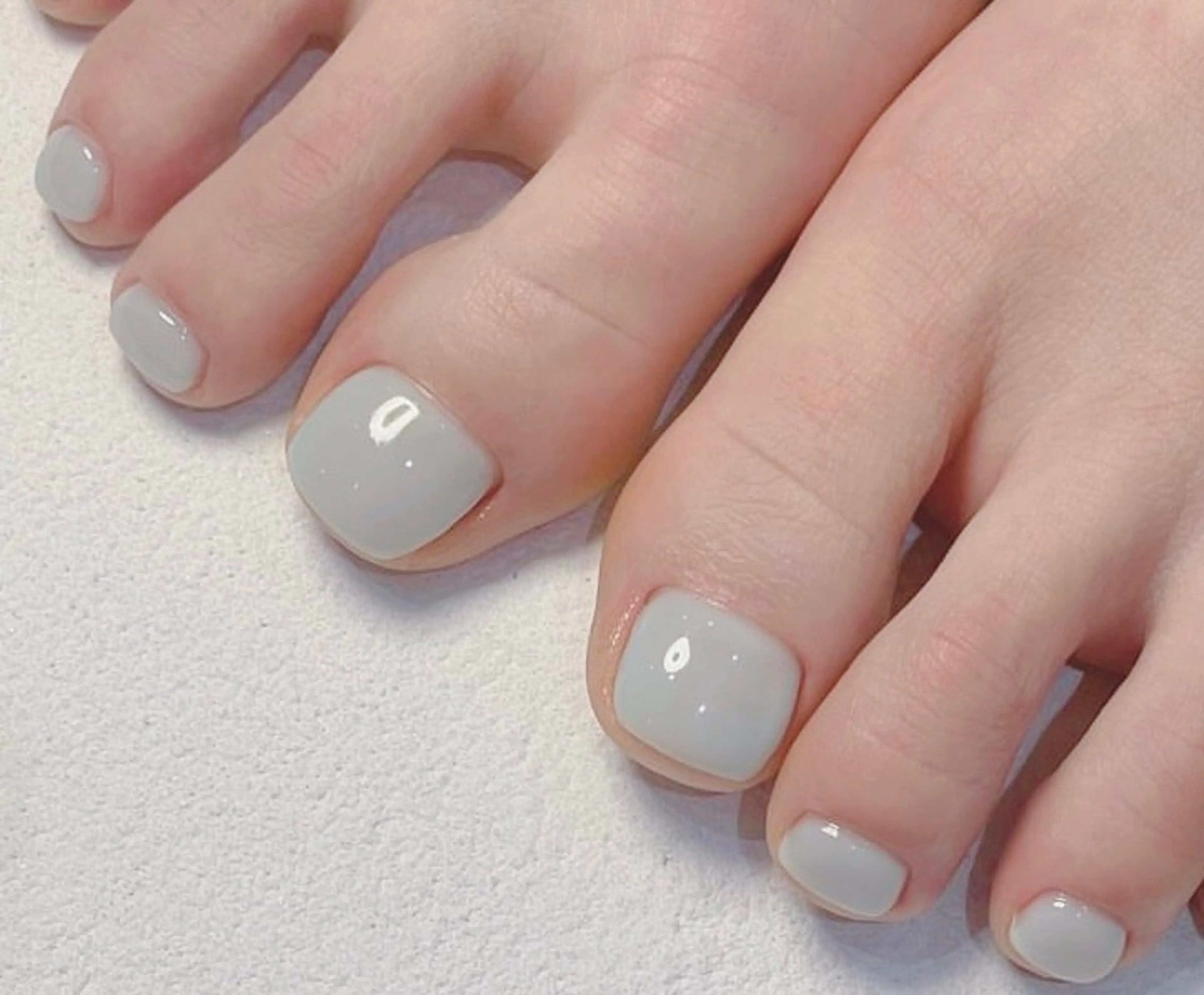 ネイル フットネイル ワンカラーネイル オトク ネイルのネイルデザイン