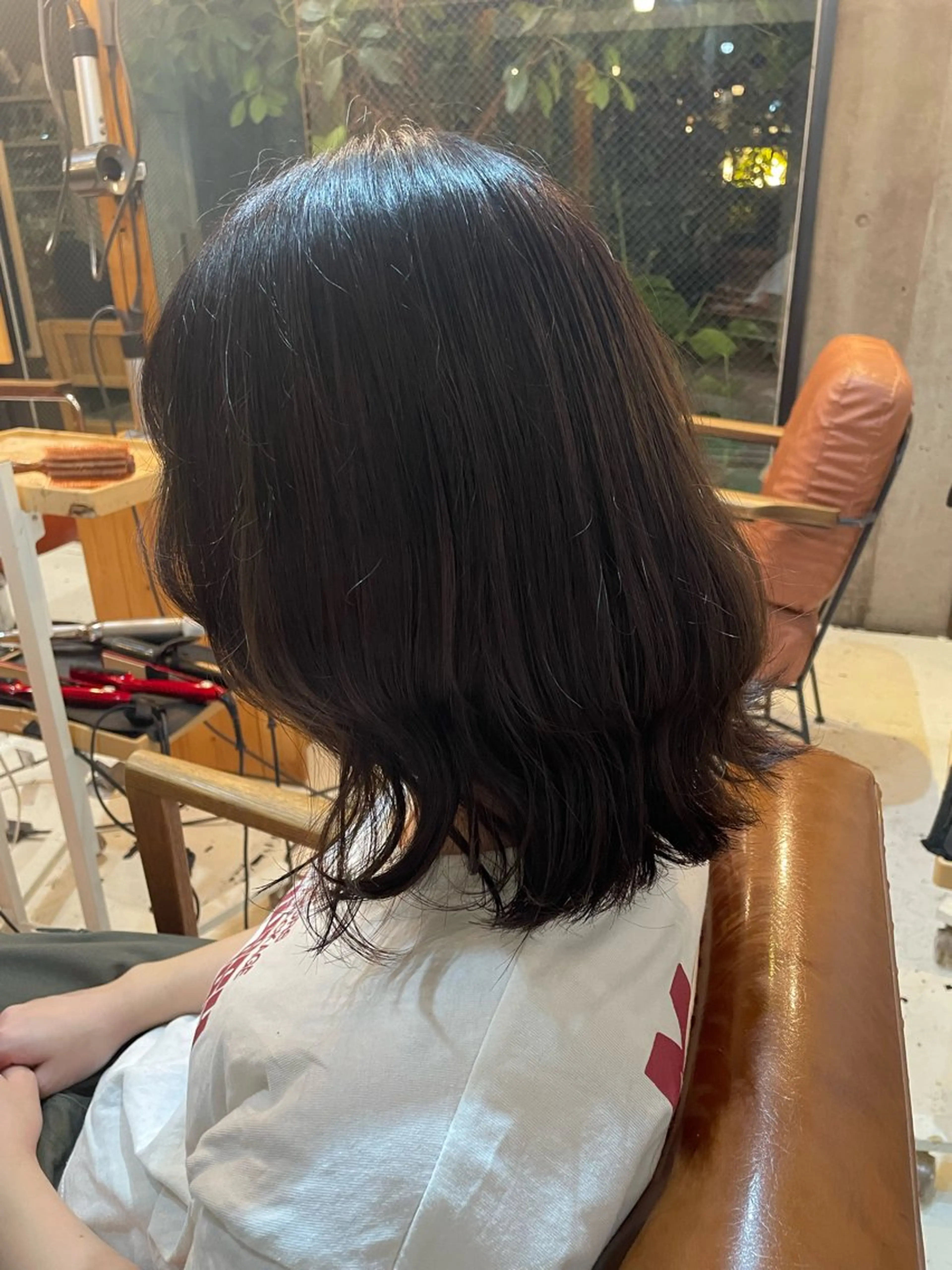 ミディアム ヘアカラー 💐RHYTHM💐 岡本早苗のヘアスタイル