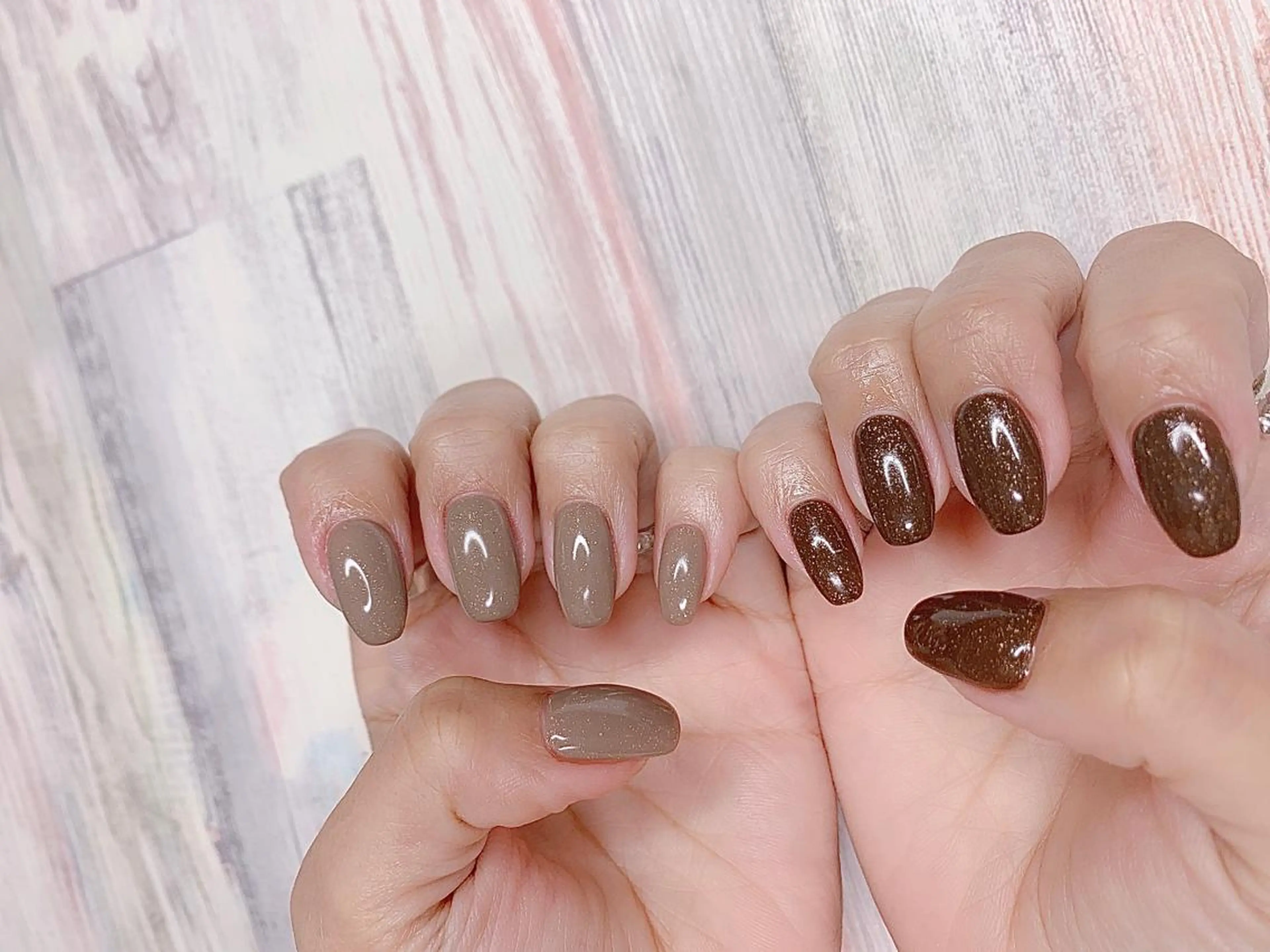 カラー パーマ ヘアアレンジ キッズ ネイル マツエク・マツパ feey ⁑erinaのネイルデザイン