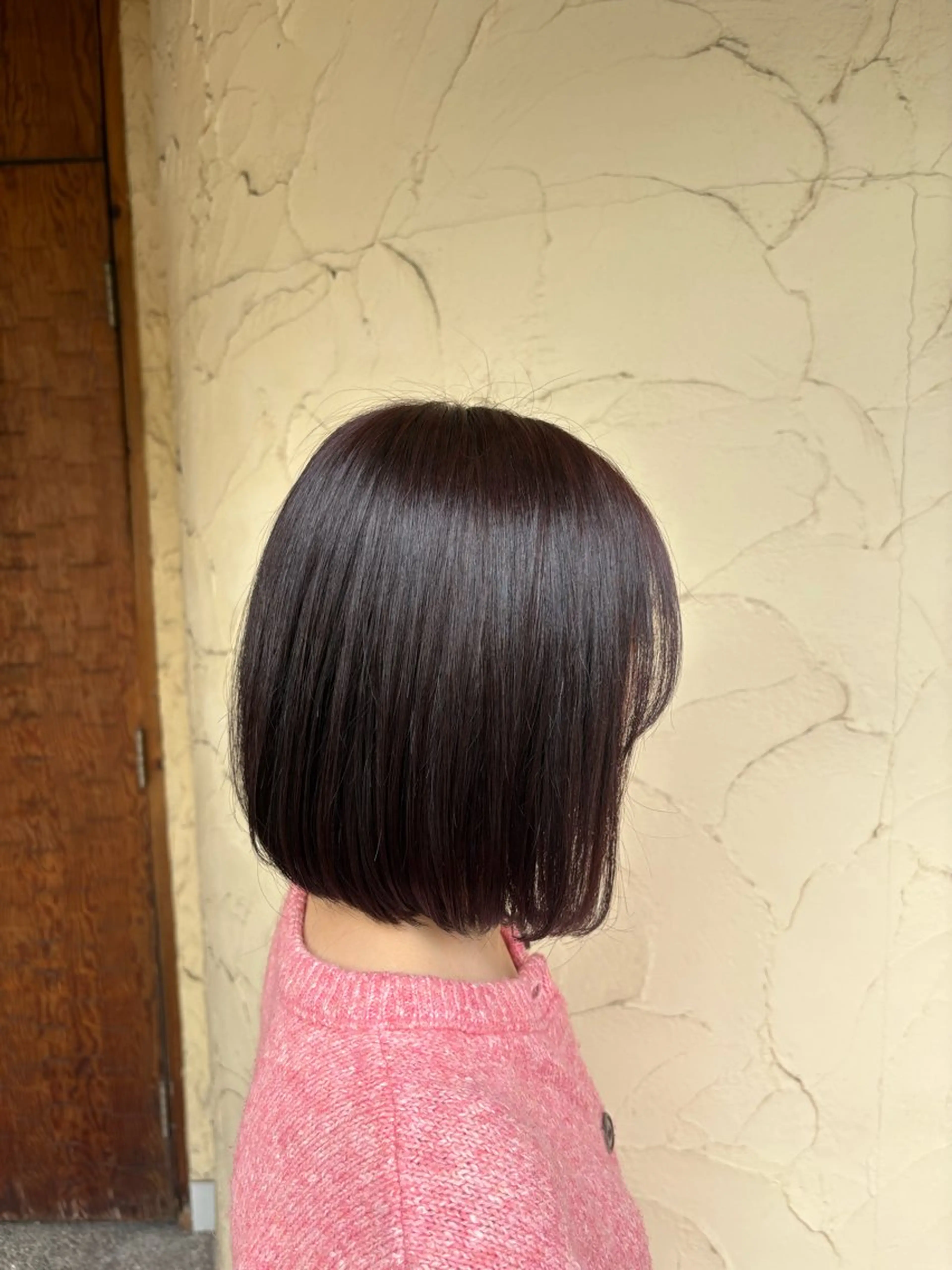 ミディアム カット ヘアカラー トリートメント 柘植 雅大のヘアスタイル