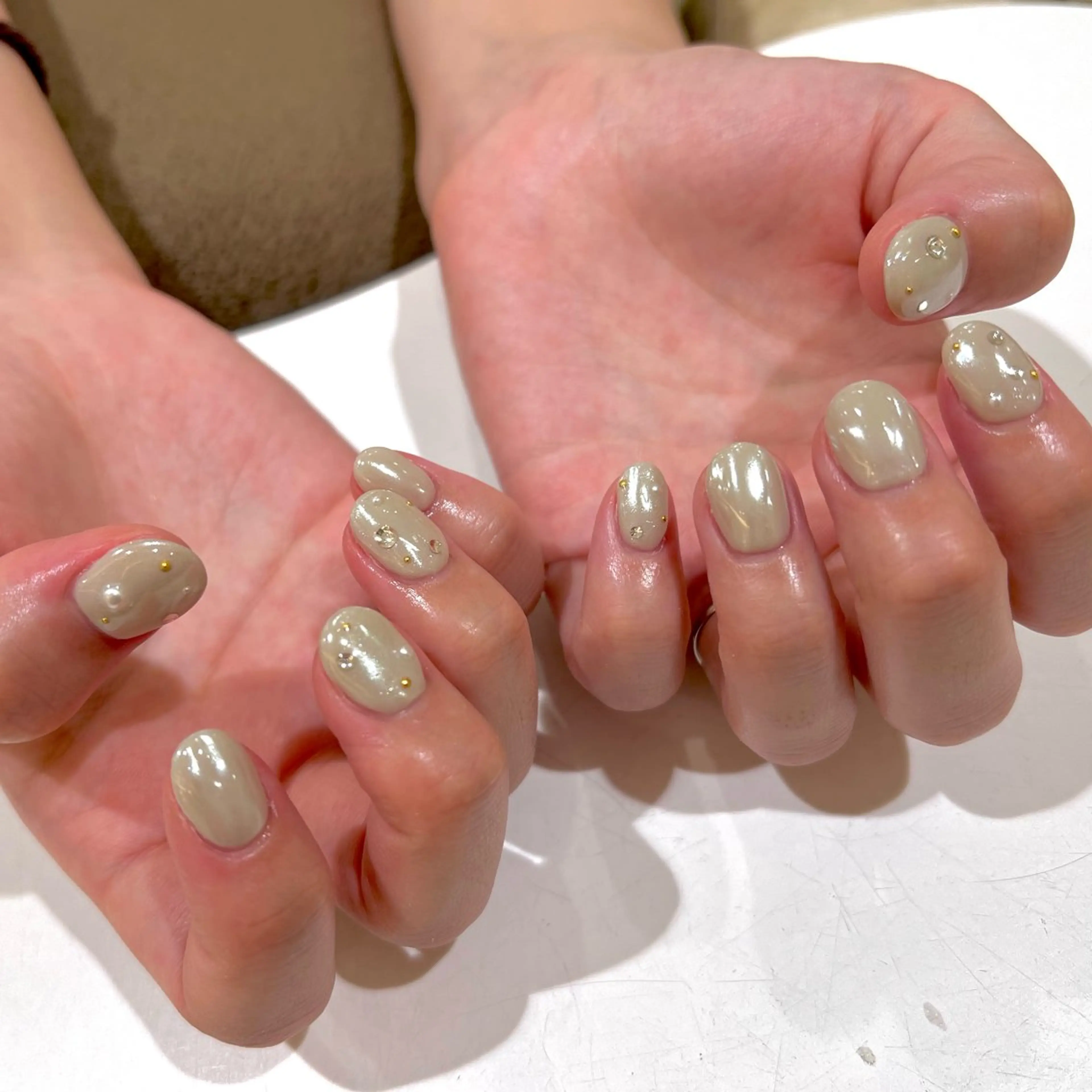 ネイル 持ち込み ハンドネイル 田中 夏海のネイルデザイン