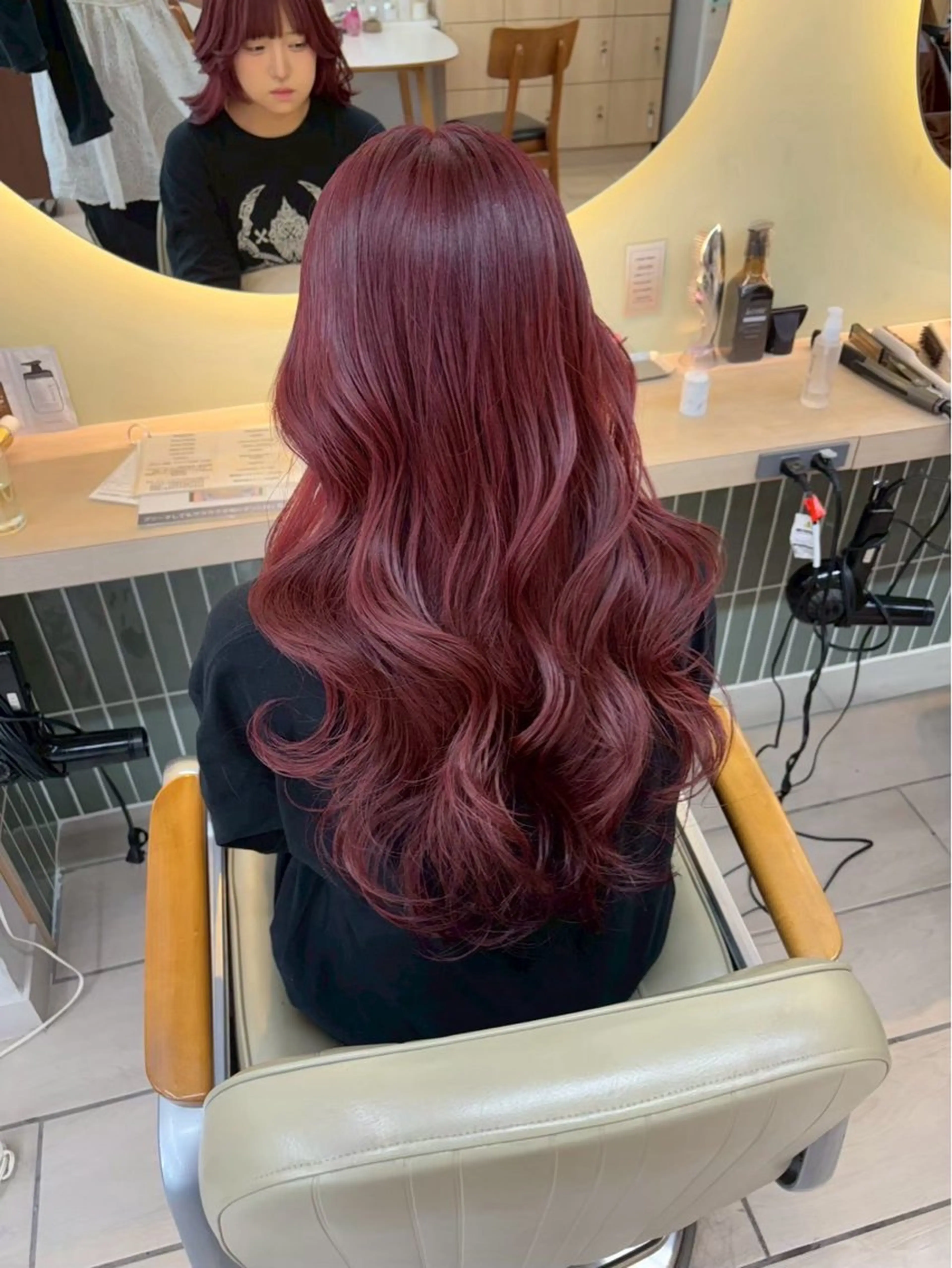 カラー 鈴木 珠奈のヘアスタイル