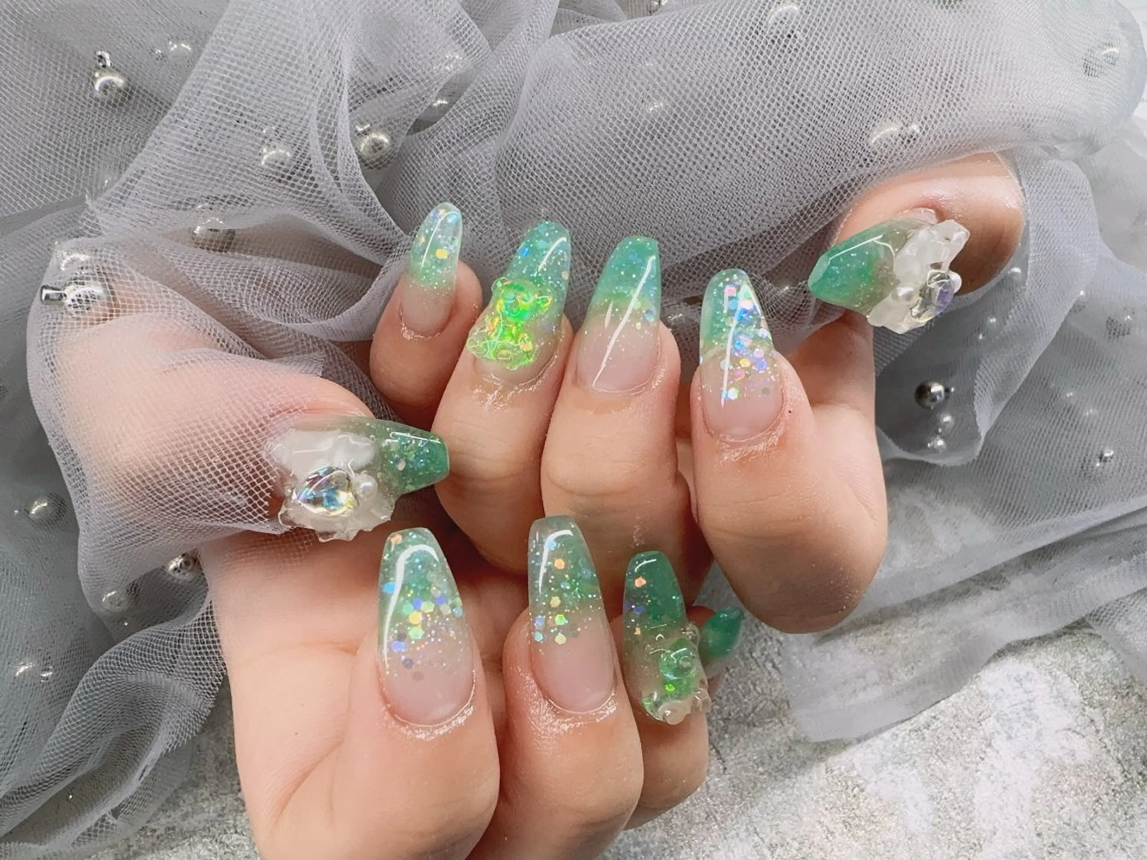 ネイル スカルプネイル ビューティーサロンY.所属・ビューティーサロン Y.のネイルデザイン