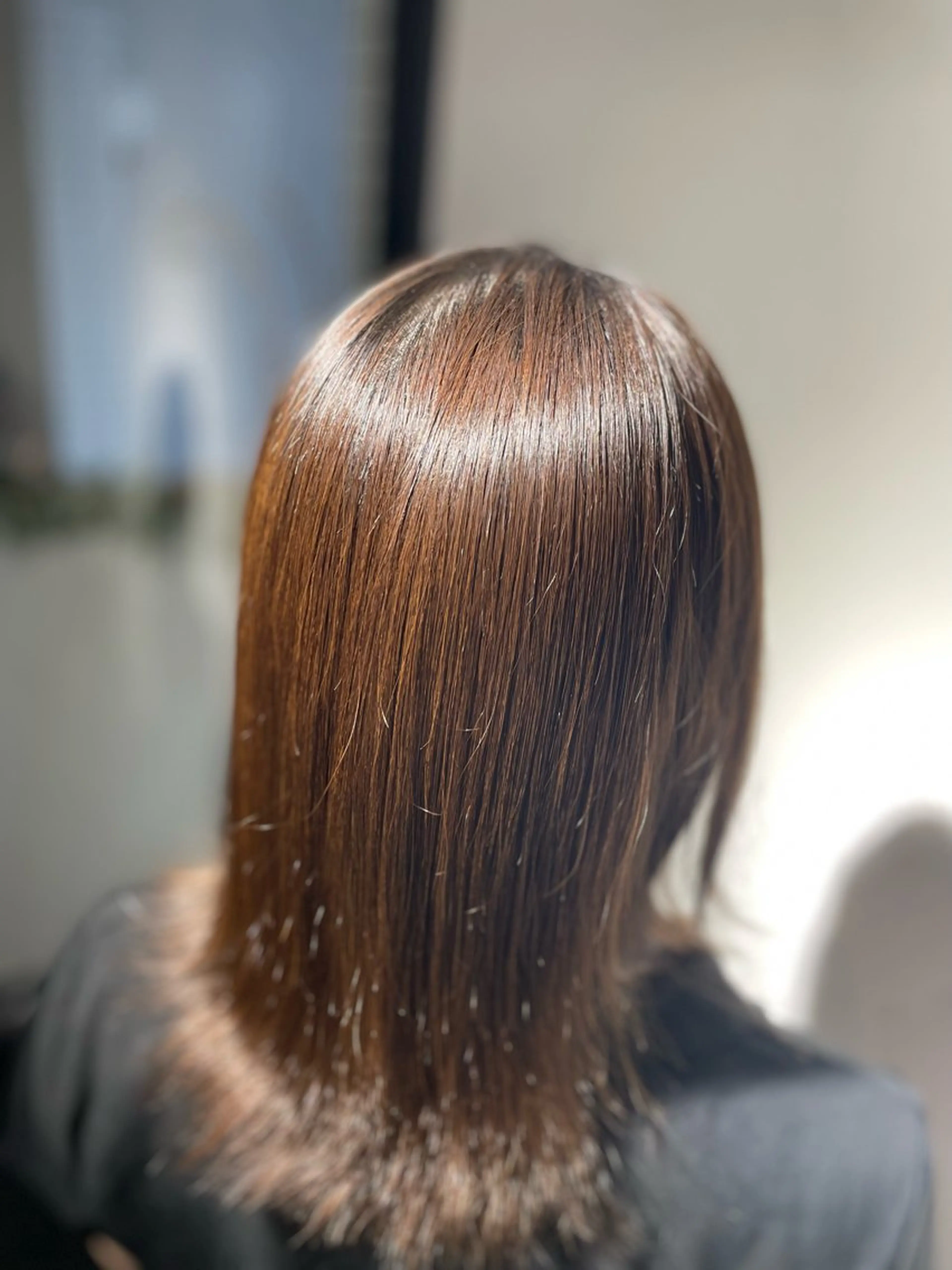 ロング カラー ブリーチ ケアブリーチ 縮毛矯正 トリートメント ヘアカラー 篠原 侑作のヘアスタイル