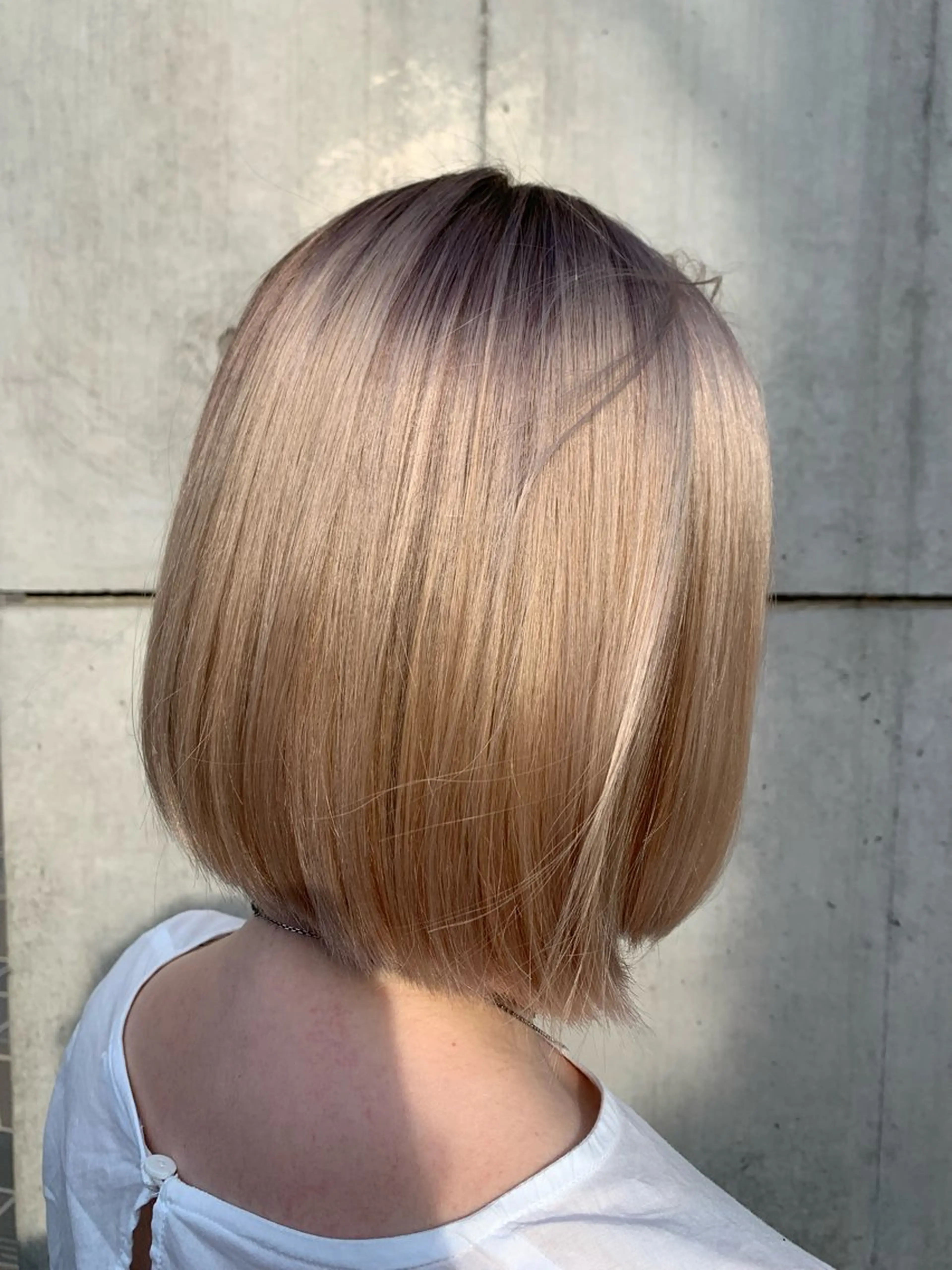 ショート カラー ボブ レイヤー/艶髪/ 髪質改善/YUYAのヘアスタイル