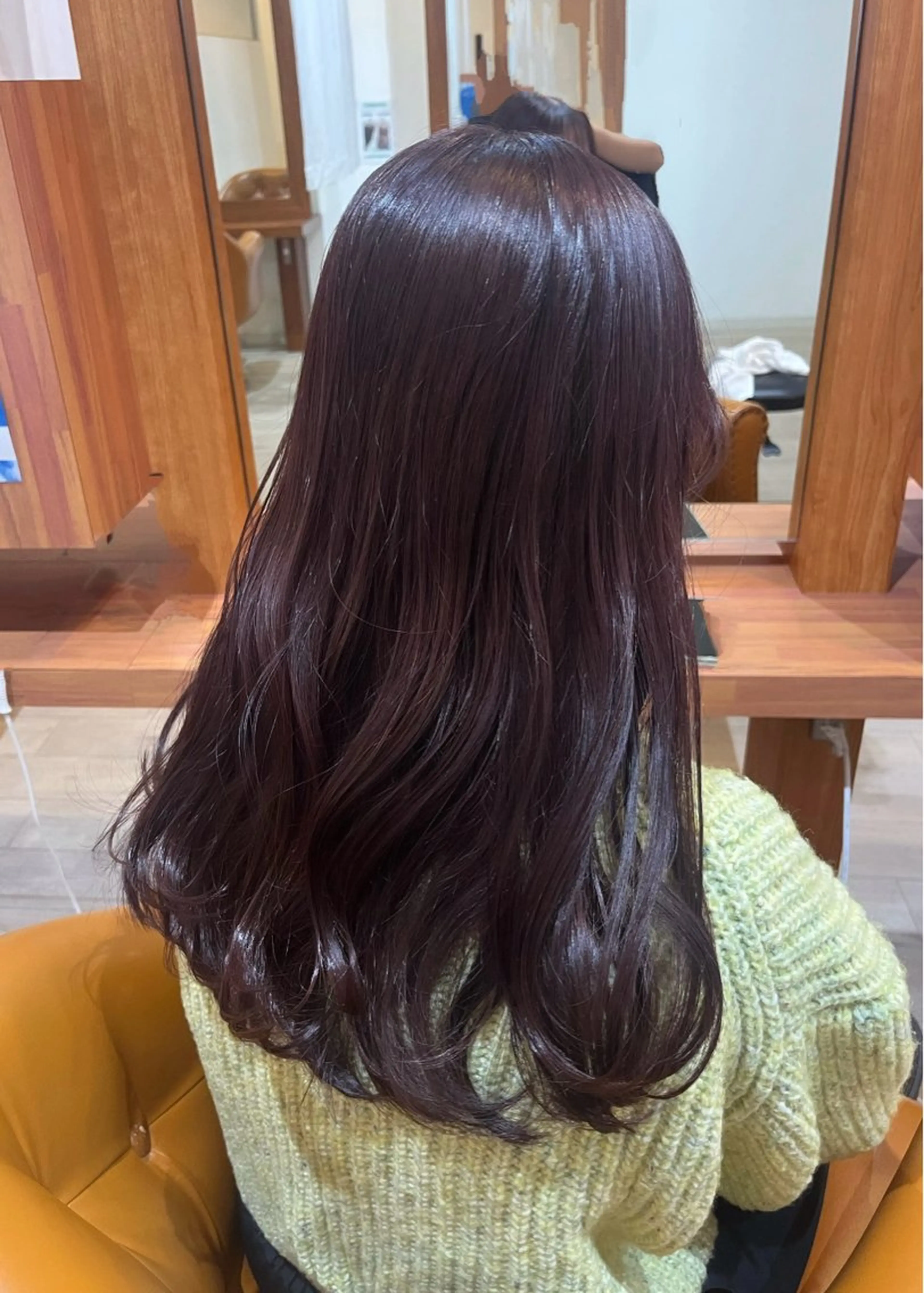 ロング カラー カシス misaki/透明感 カラー/尼崎美容室のヘアスタイル