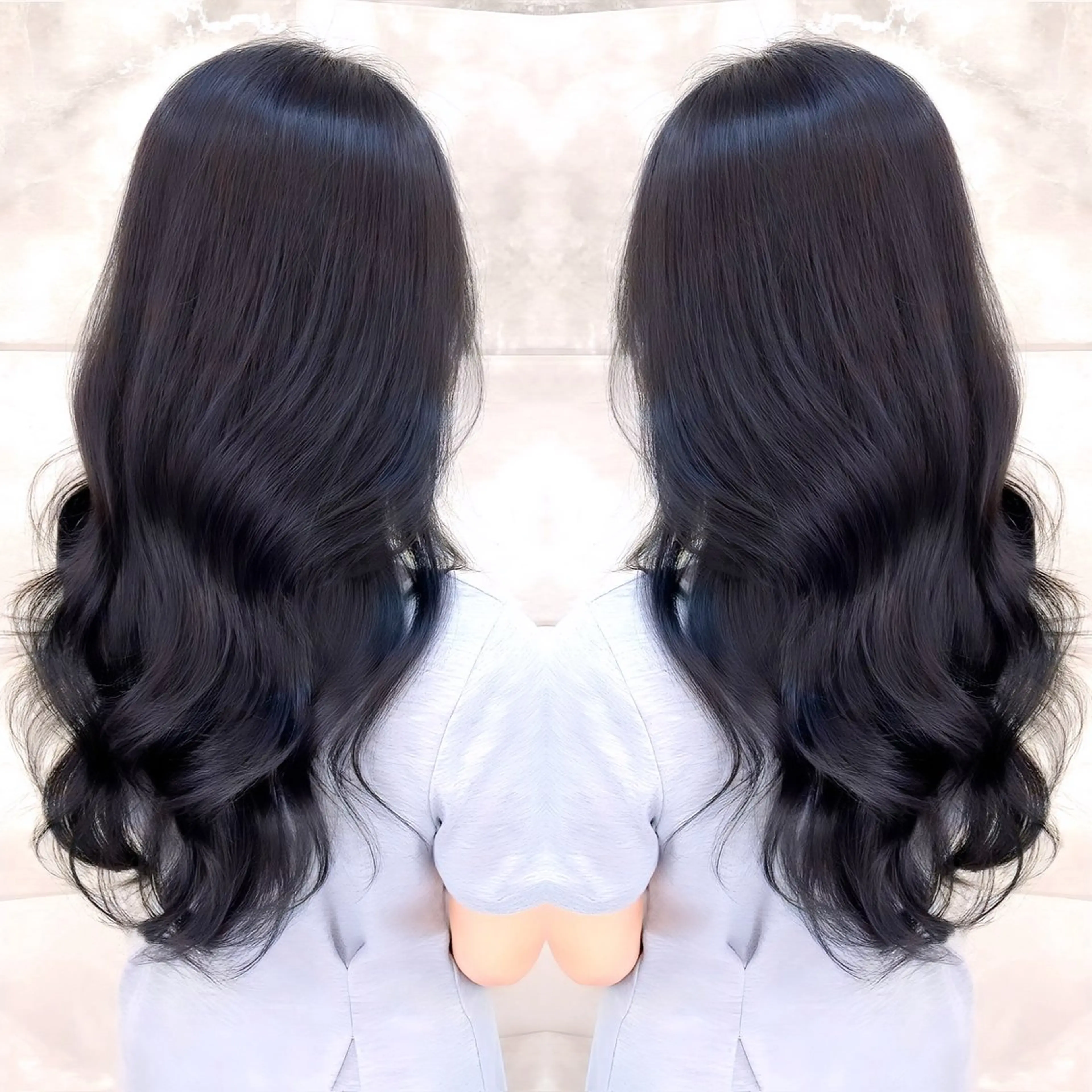 ロング カラー カット ヘアカラー トリートメント GILET by mad grammar所属・ニ平 剣士郎のヘアスタイル