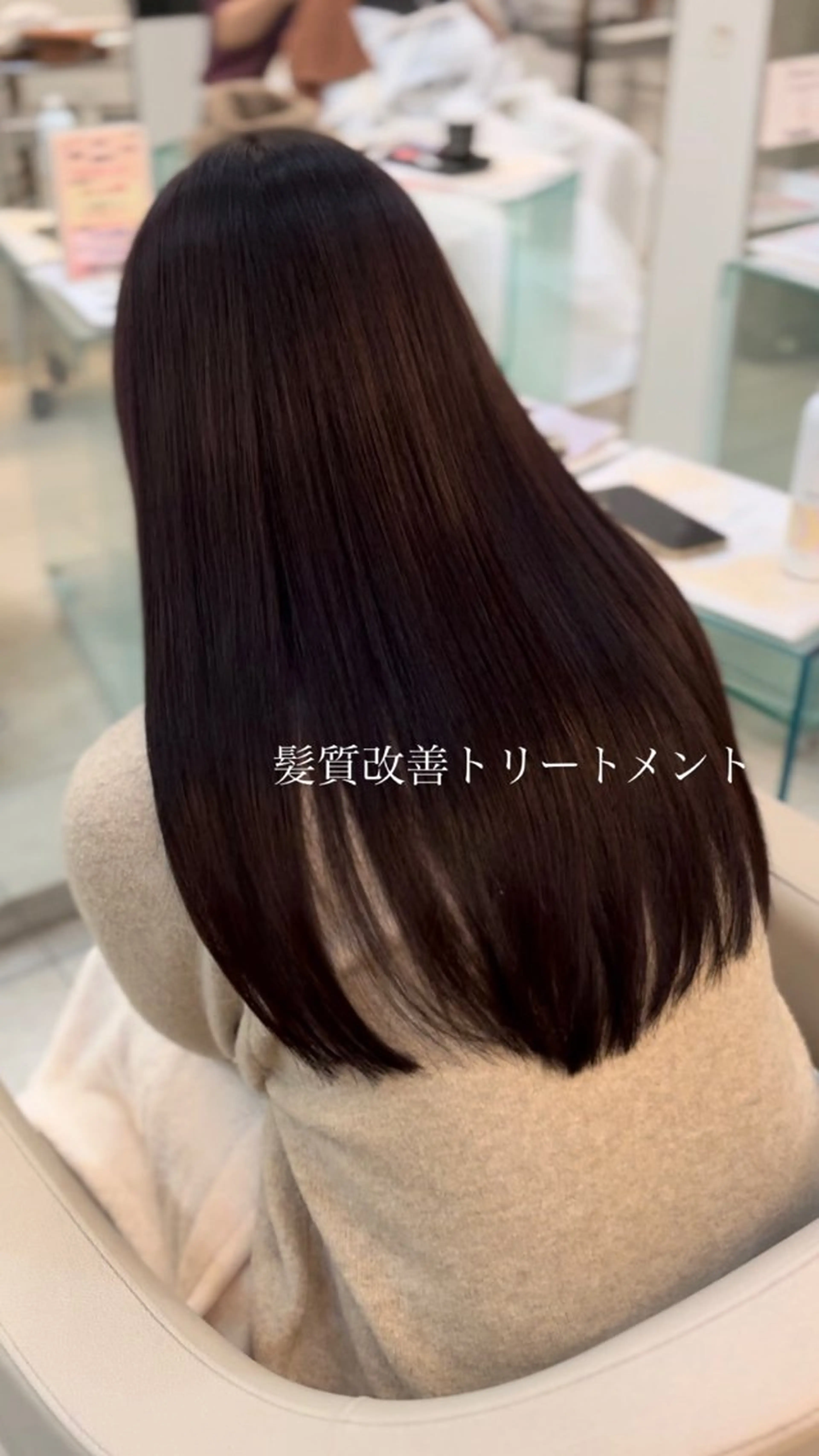 ロング 似合わせカット暖色 カラーhiyonaのヘアスタイル