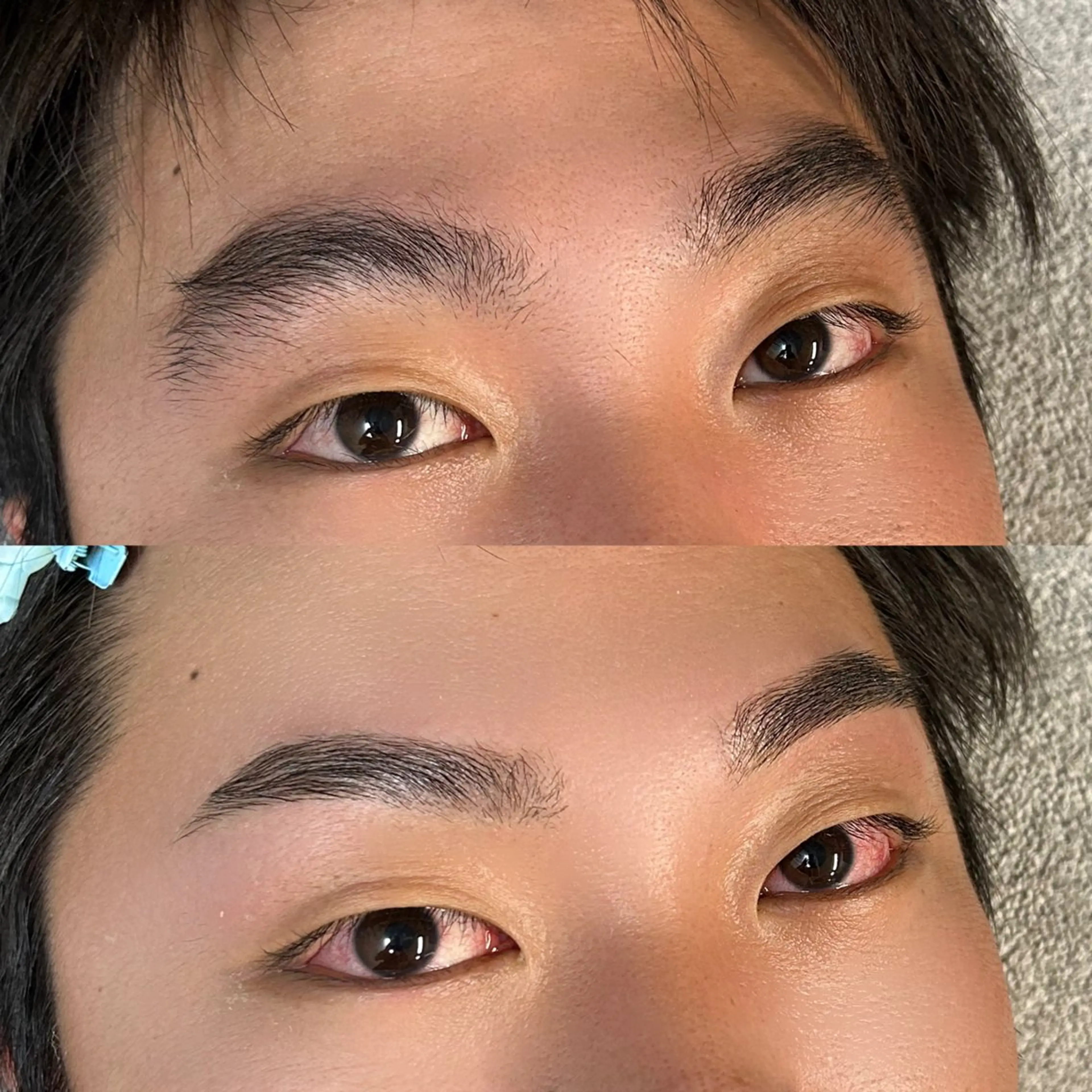 メンズ アイブロウ メンズパーマ メンズアイブロウ ワックス脱毛 その他(アイブロウ) i.am所属・岡留 陽花の眉毛・アイブロウイメージ