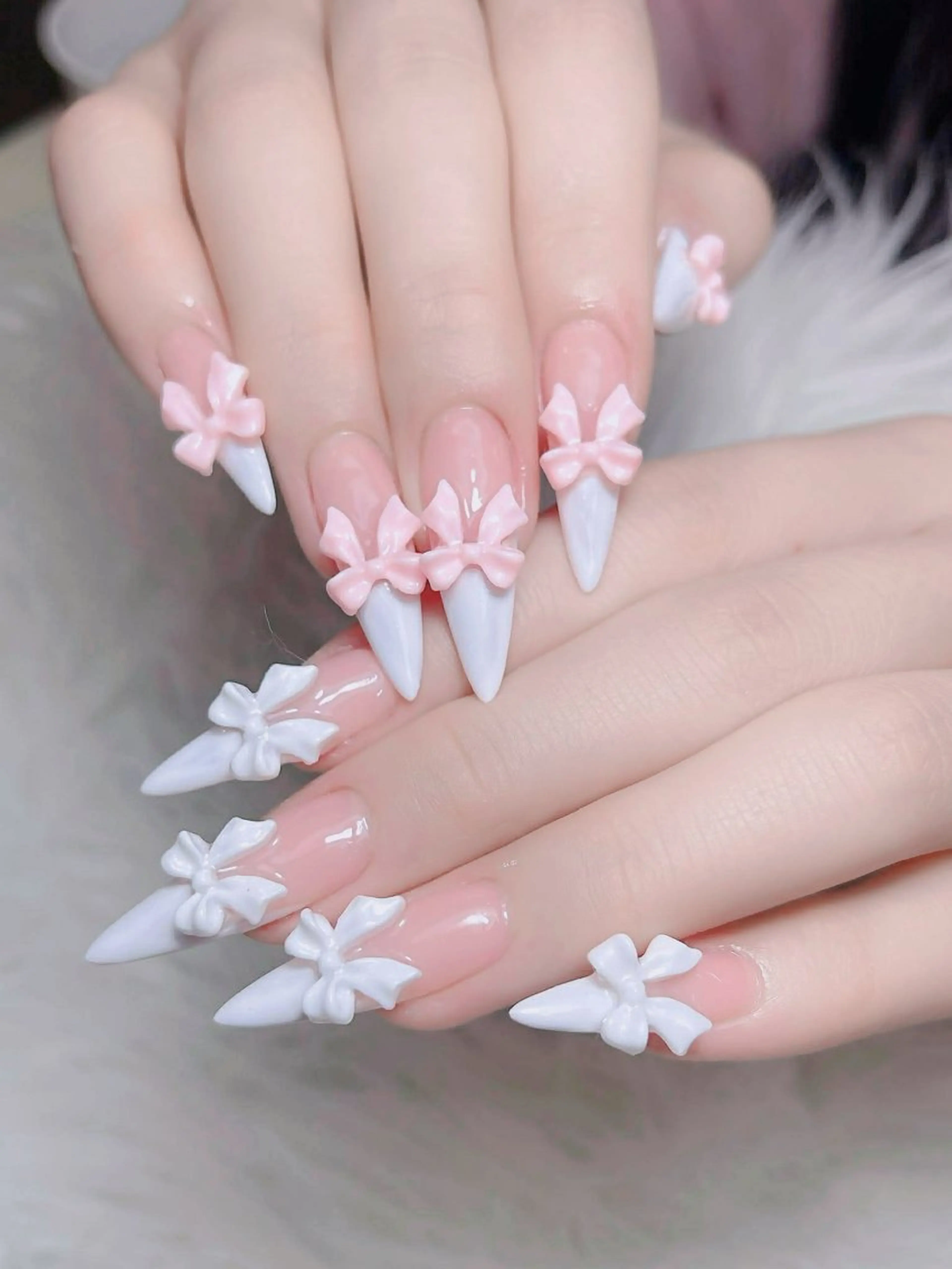 ネイル オーロラネイル チークネイル フットネイル フレンチネイル ハロウィン ハンドネイル Lumi Nail 新大久保3‘のネイルデザイン