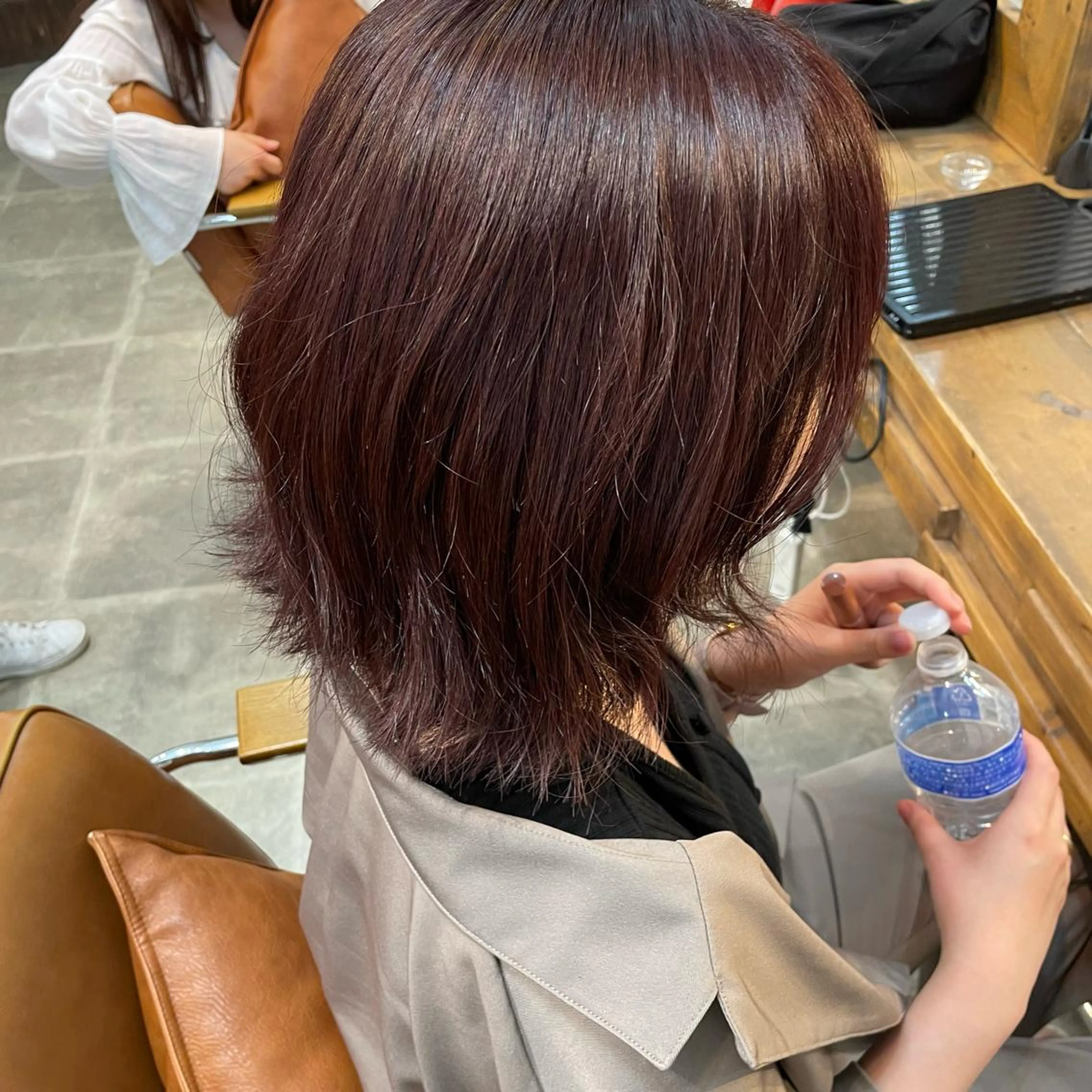 ミディアム 松田 恋のヘアスタイル