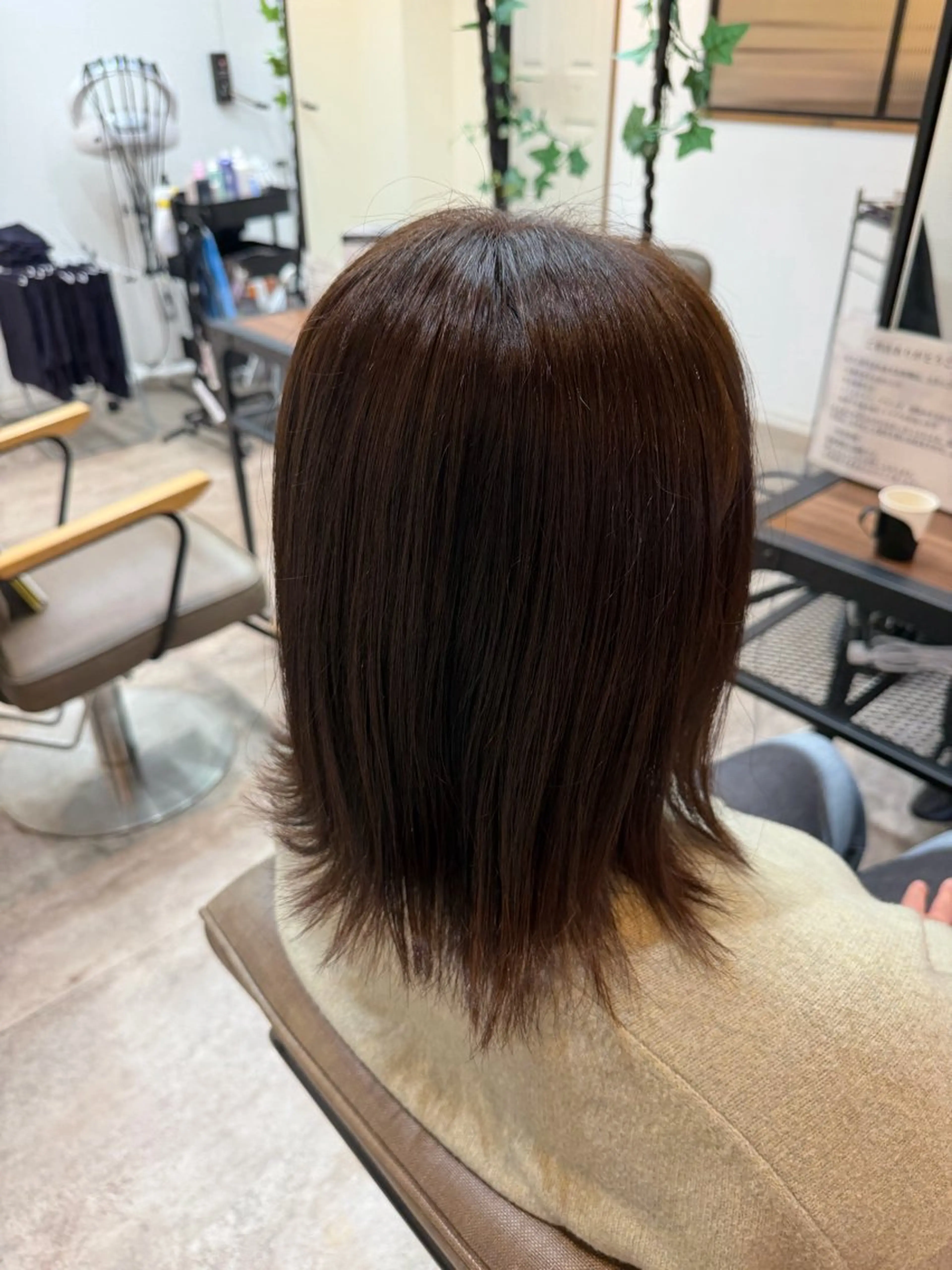 ミディアム macaron 会津若松店所属・渡部 玲のヘアスタイル