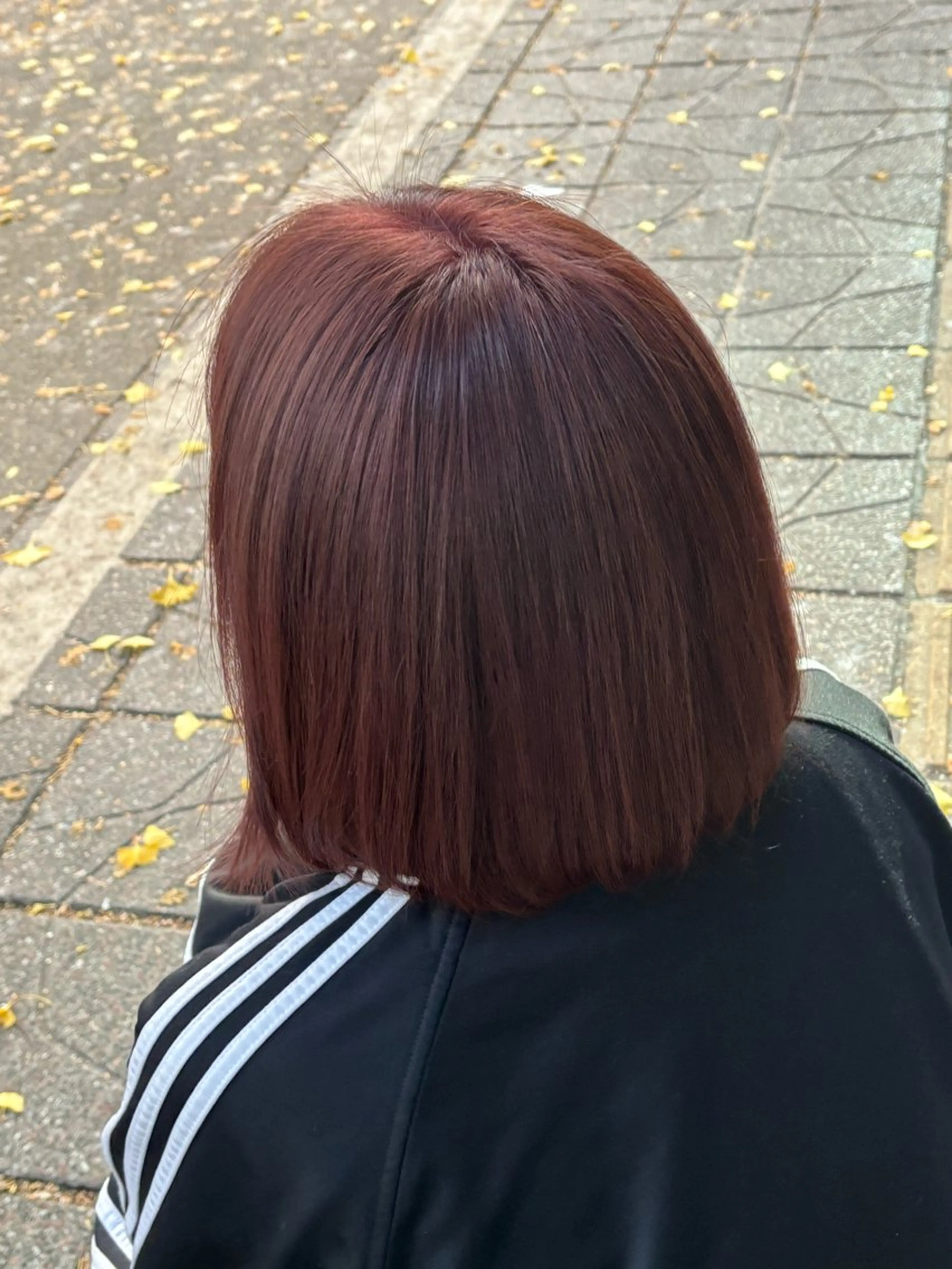 ミディアム カラー 🍓ハイトーンカラー 🎀nene🍓のヘアスタイル