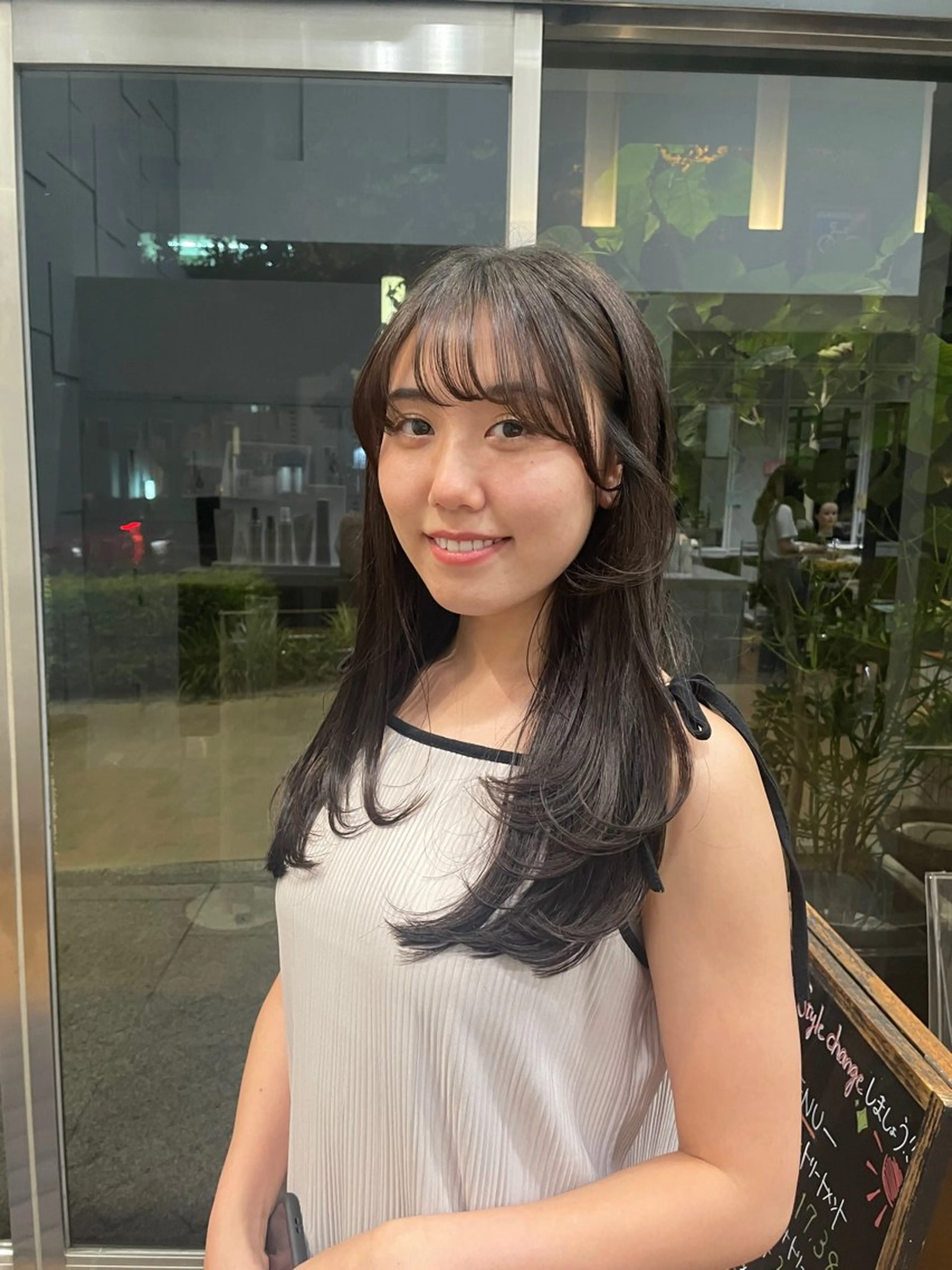 ロング 似合わせカット miu /透明感カラーのヘアスタイル