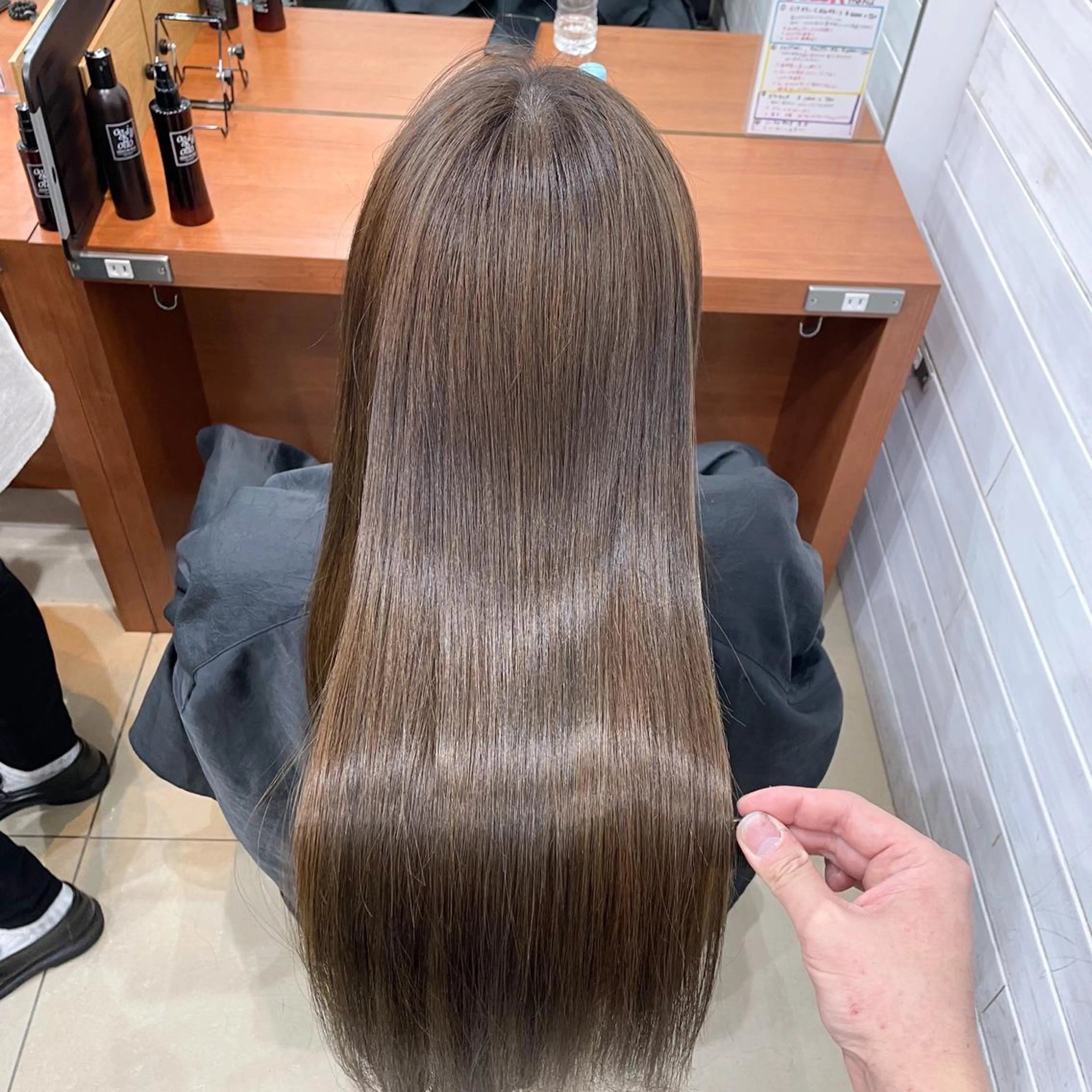 特別メニュー🦄【最高級髪質改善カラー+酸熱トリートメント/色も艶もよくばりコース💕の写真