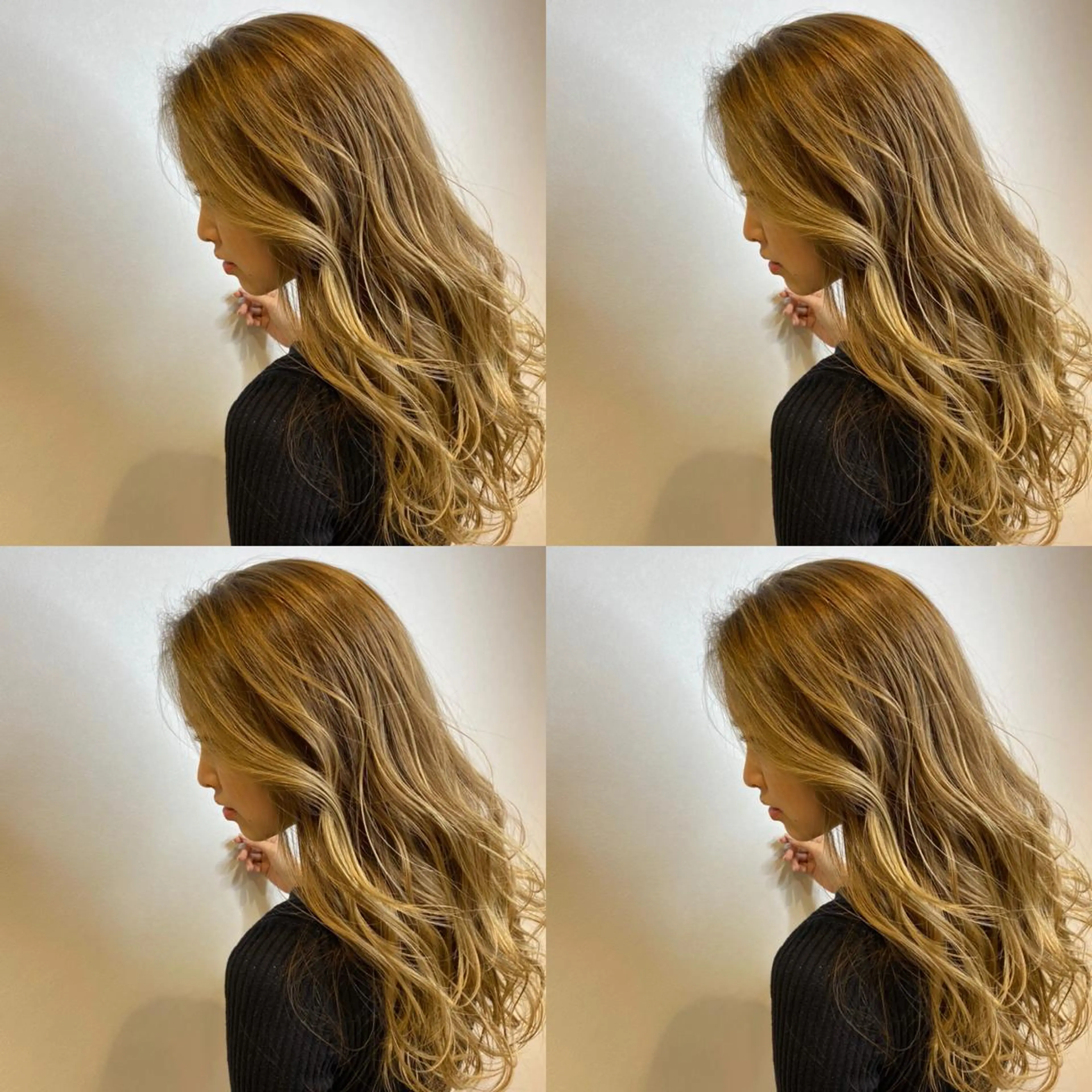 ロング カラー メンズ ベージュカラー 飯田 祥哉のヘアスタイル