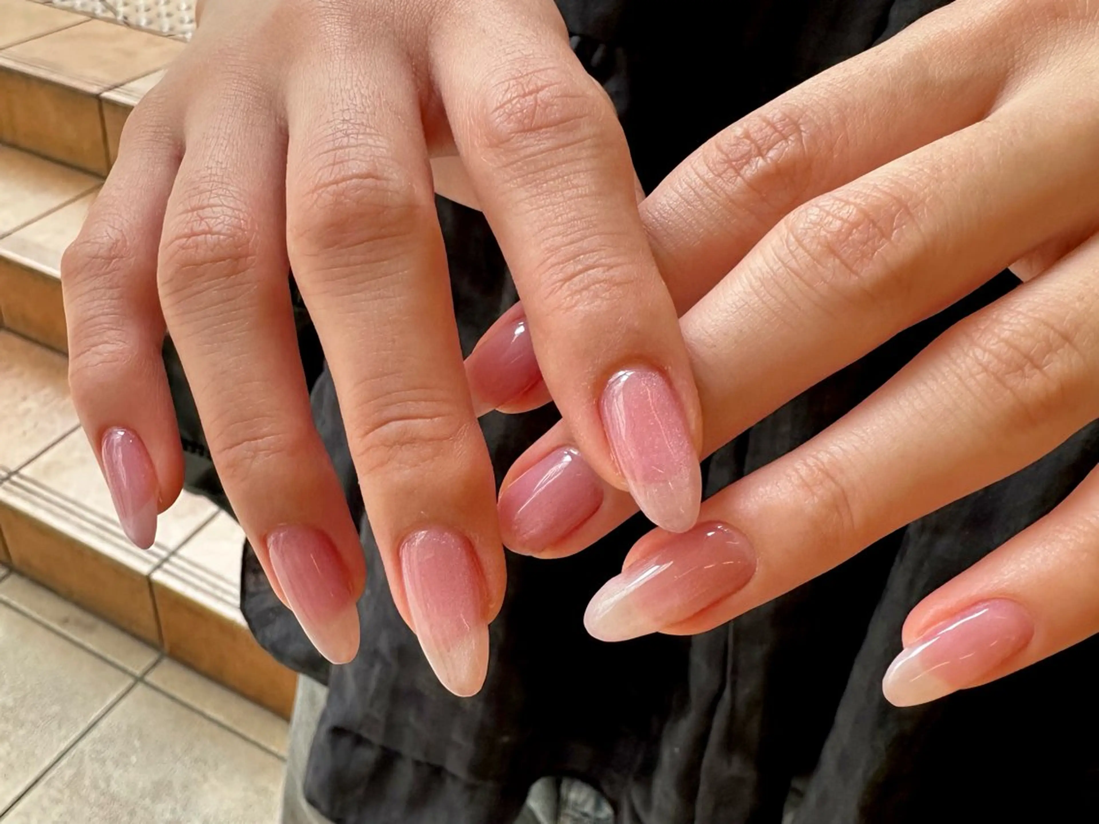 ネイル マグネットネイル パープル unopulir Kahoのネイルデザイン