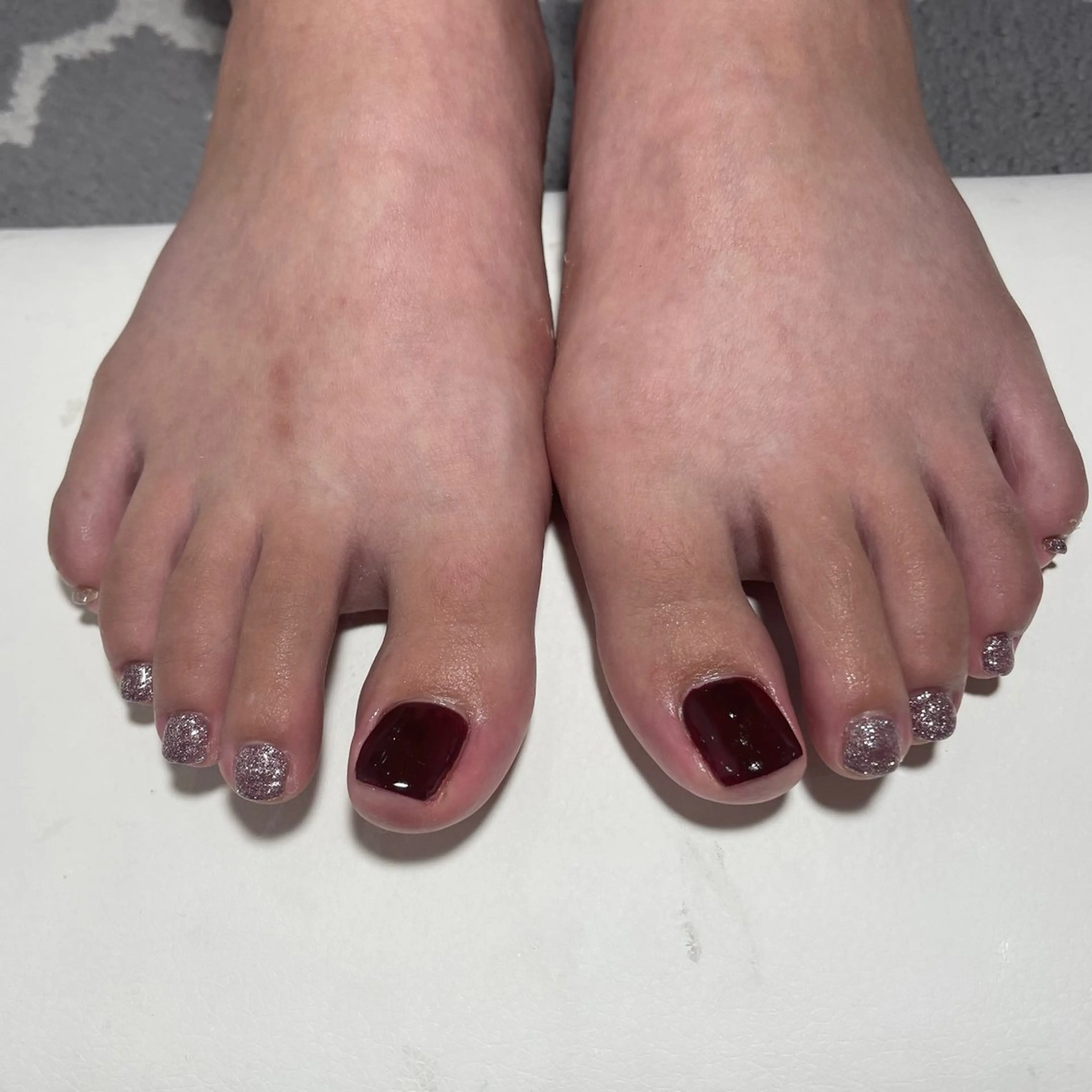 フット🦶🏻【ワンカラー】 足元も綺麗に✨🩵の写真