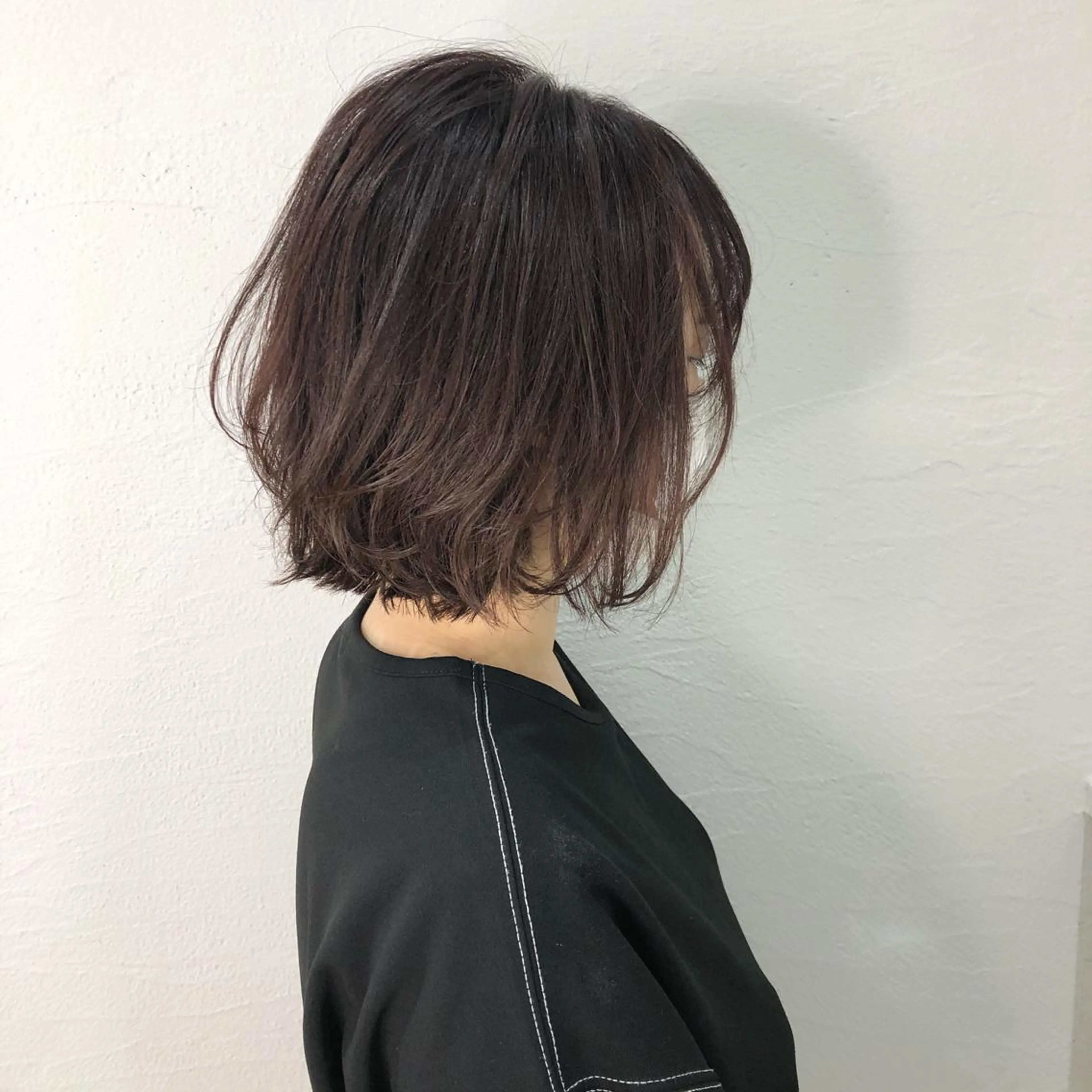 ショート カット ヘアカラー トリートメント ＨＩ ROのヘアスタイル