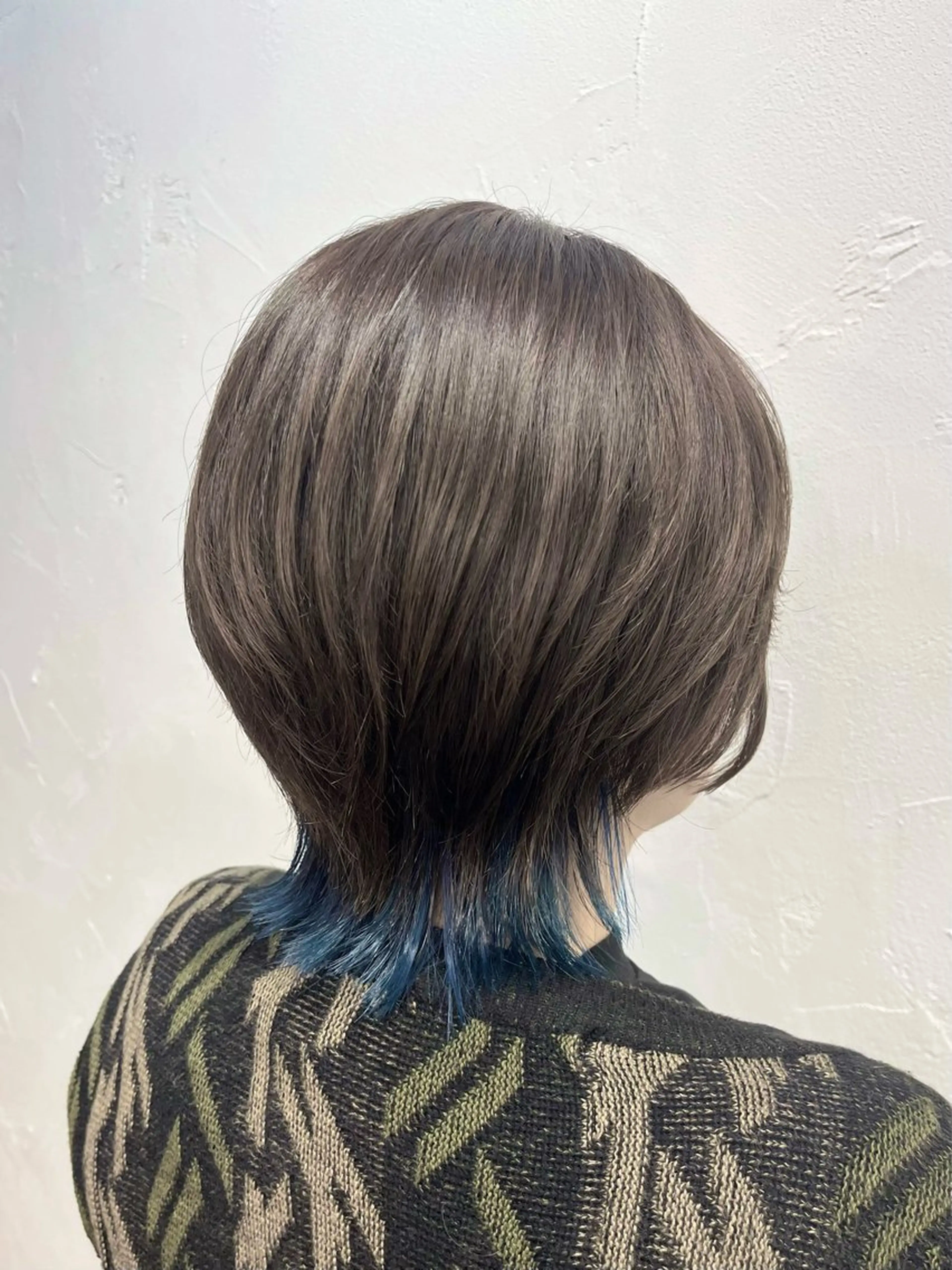 ショート カラー カット ヘアカラー トリートメント YUZUKI/艶カラ ー/丸みショートのヘアスタイル