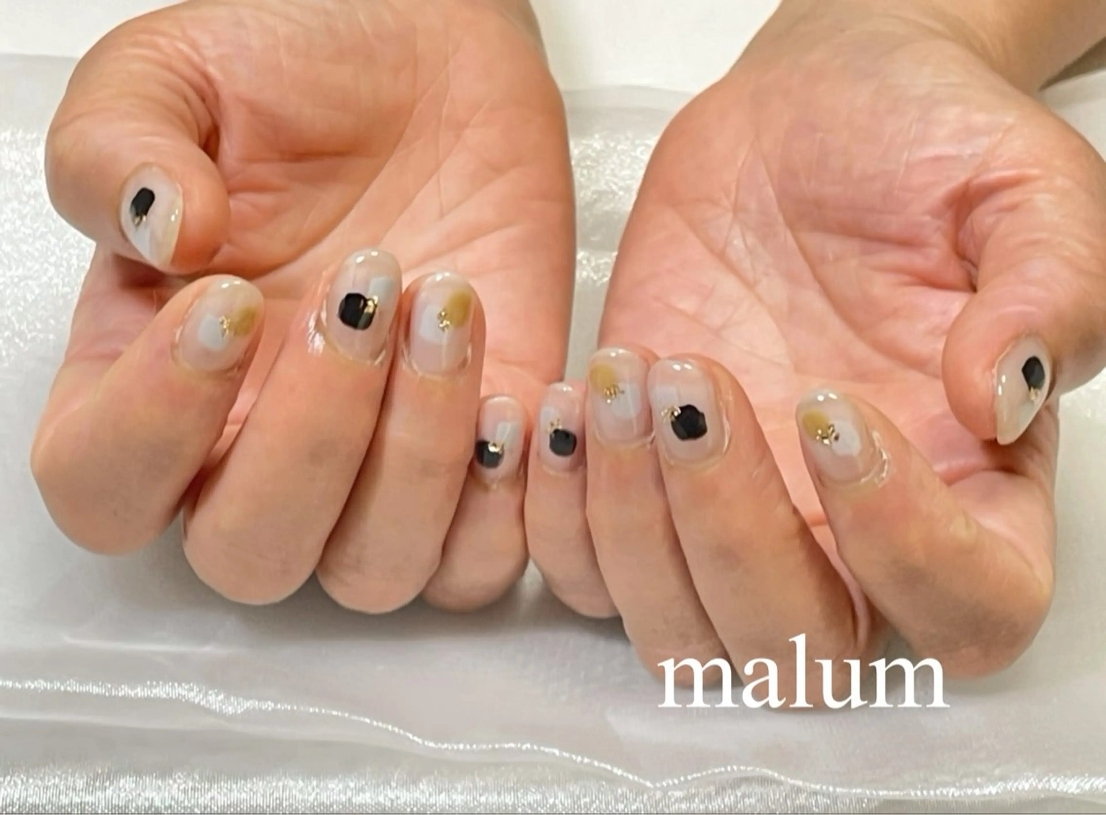 ネイル ハンドネイル malum nailのネイルデザイン