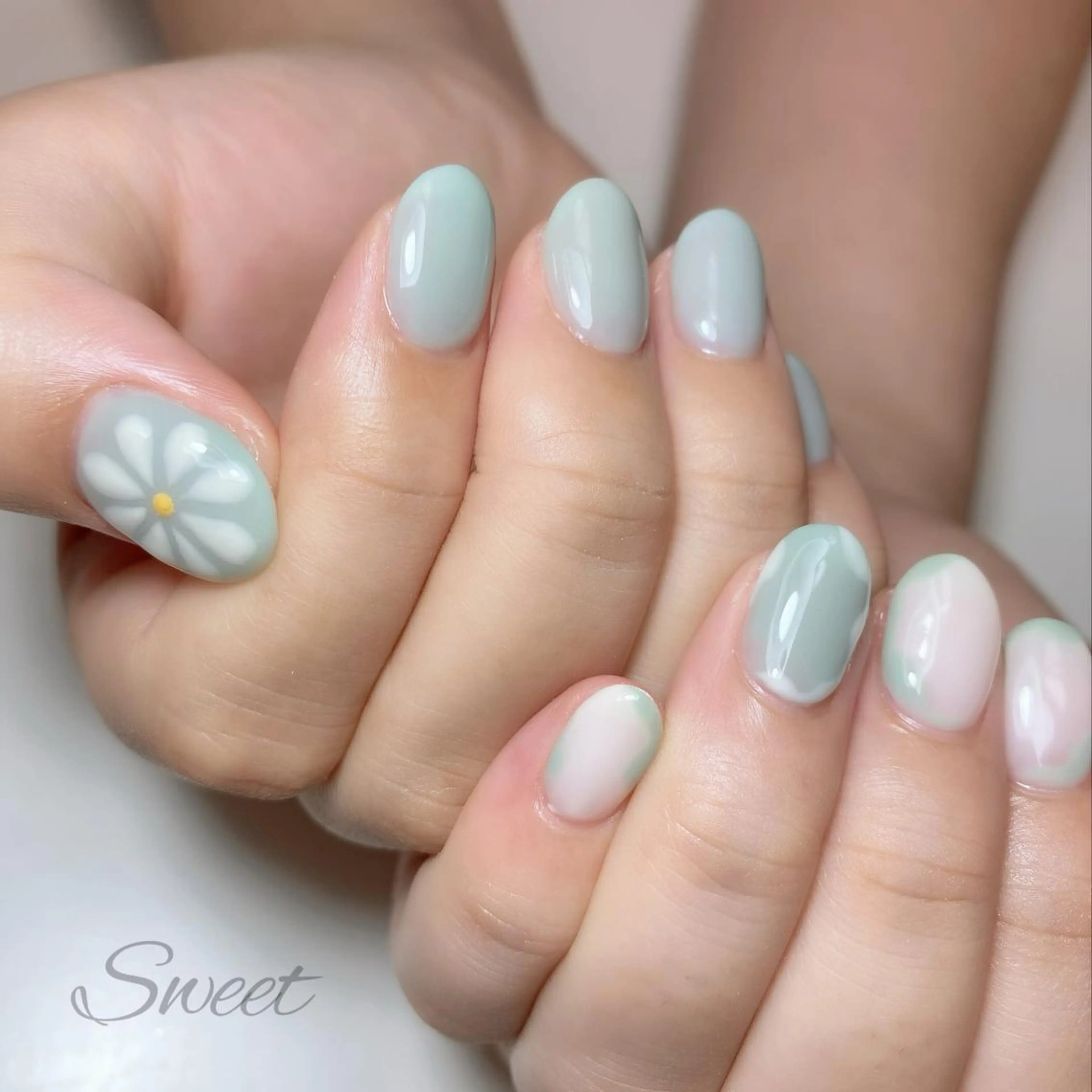 ネイル sweet 仲野陽子のネイルデザイン