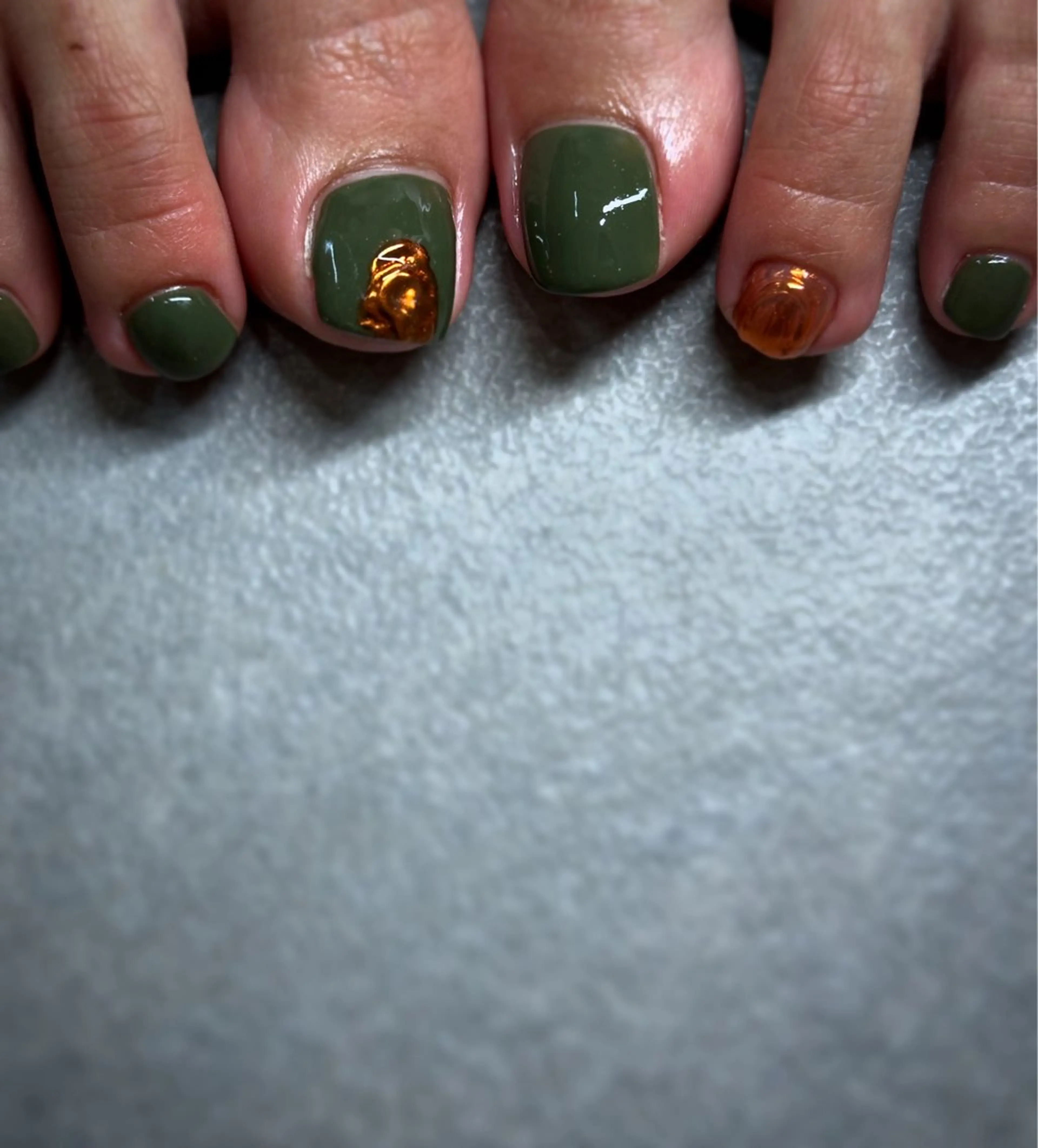 ネイル フットネイル ハンドネイル フットネイル kiii.__ ✴︎*のネイルデザイン