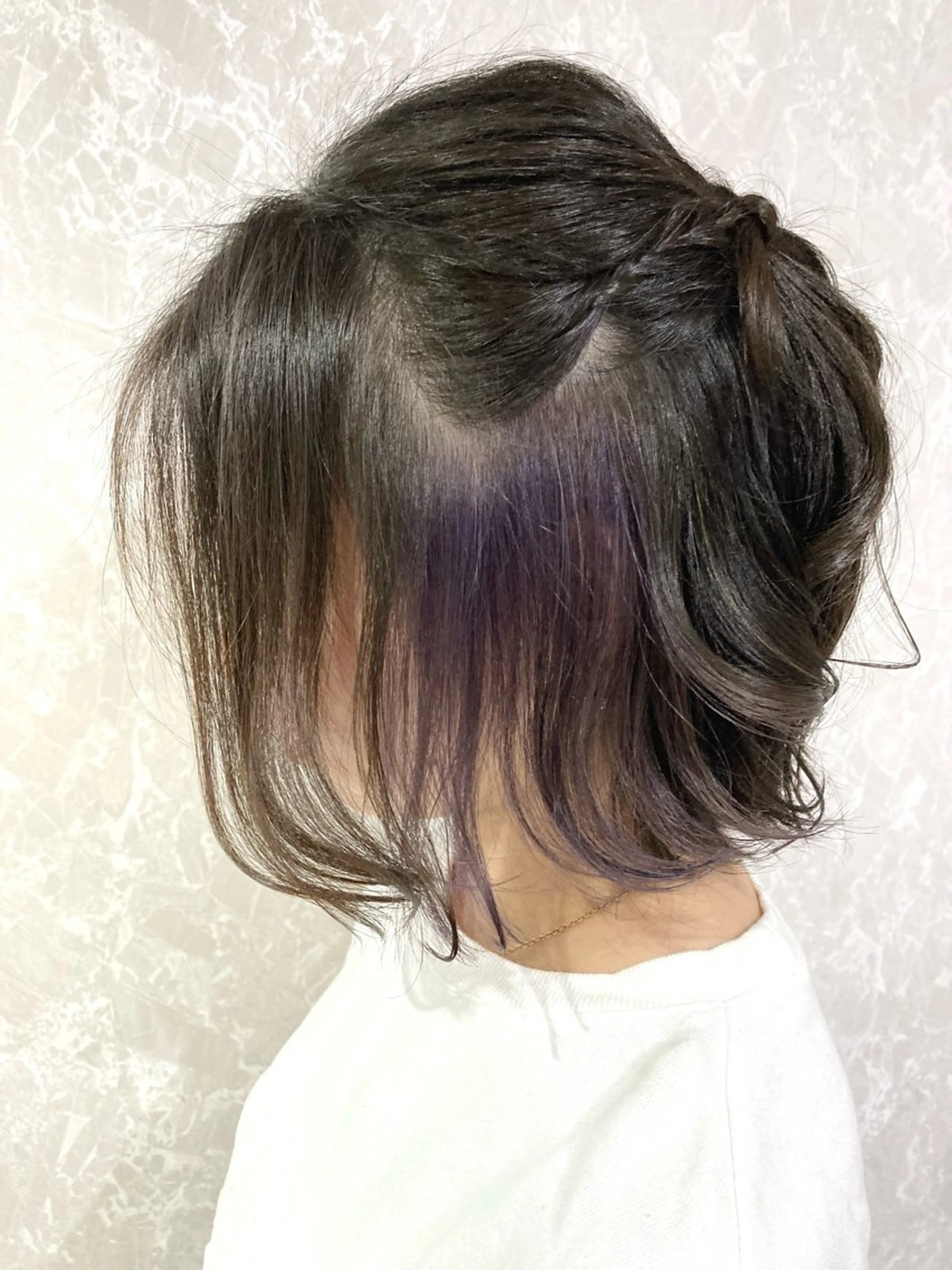 ミディアム 池田 真衣のヘアスタイル