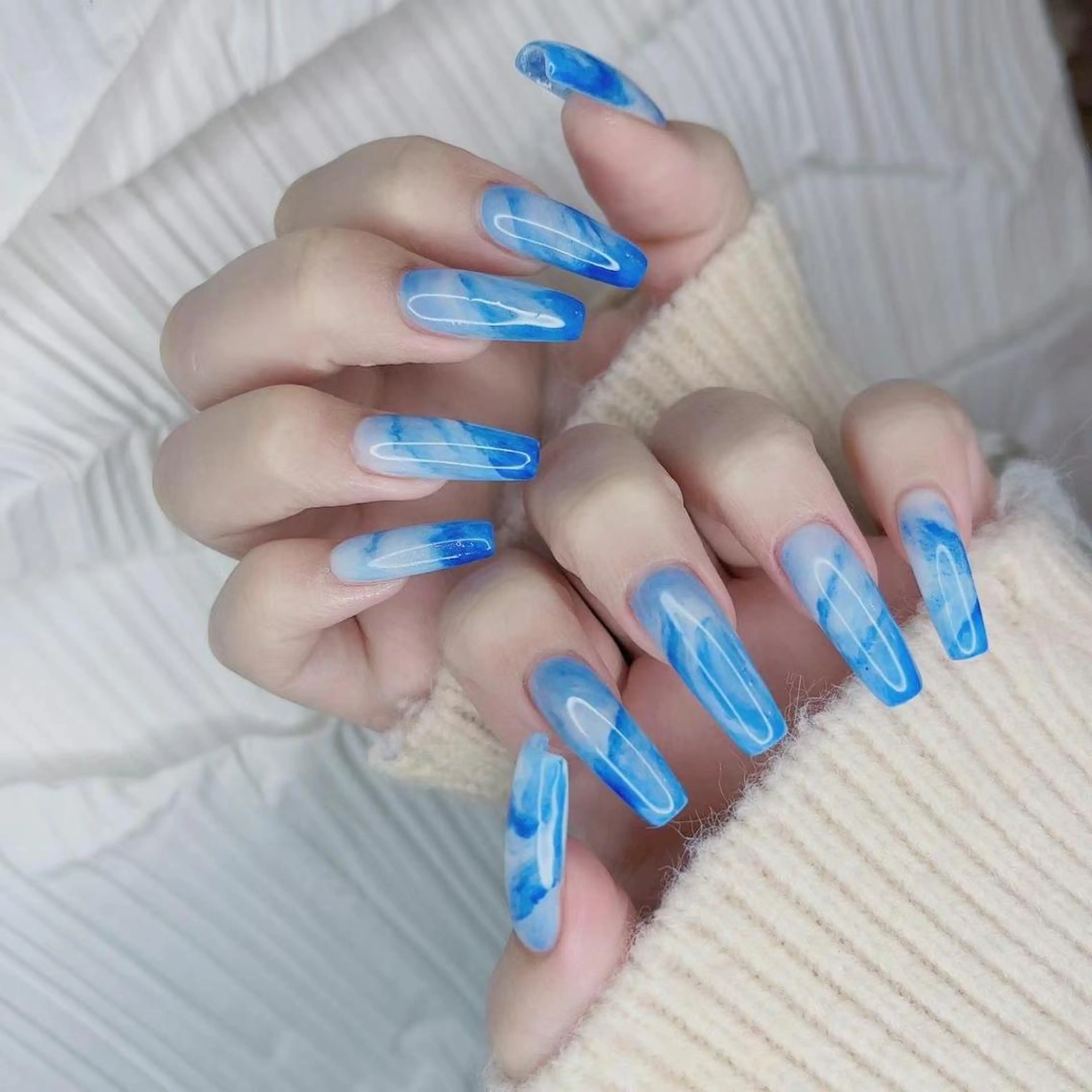 ネイル アートネイル ニュアンスネイル Babarla Nailのネイルデザイン